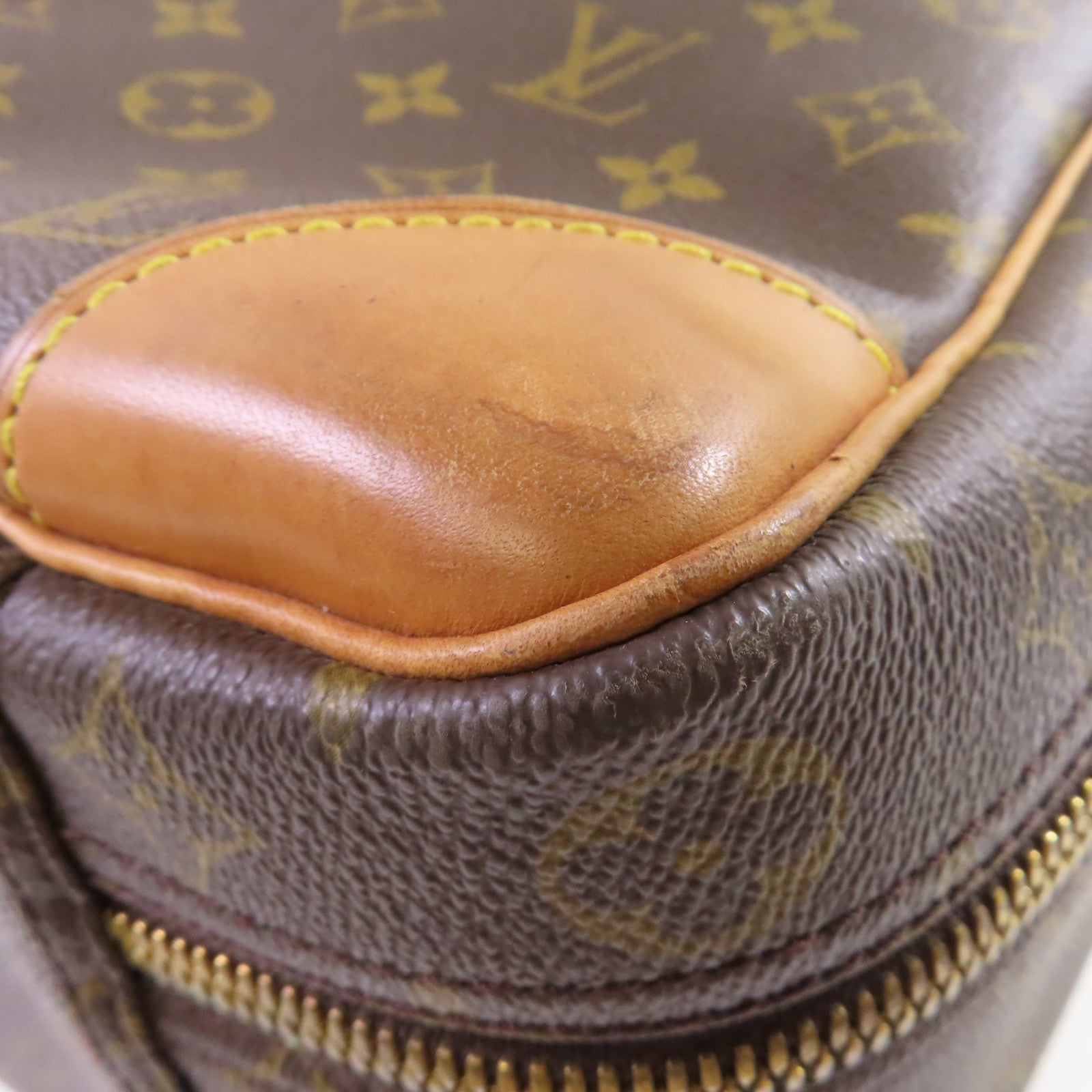 LOUIS VUITTON Monogram Sirius 45 Boston Bag金扣行李袋啡色