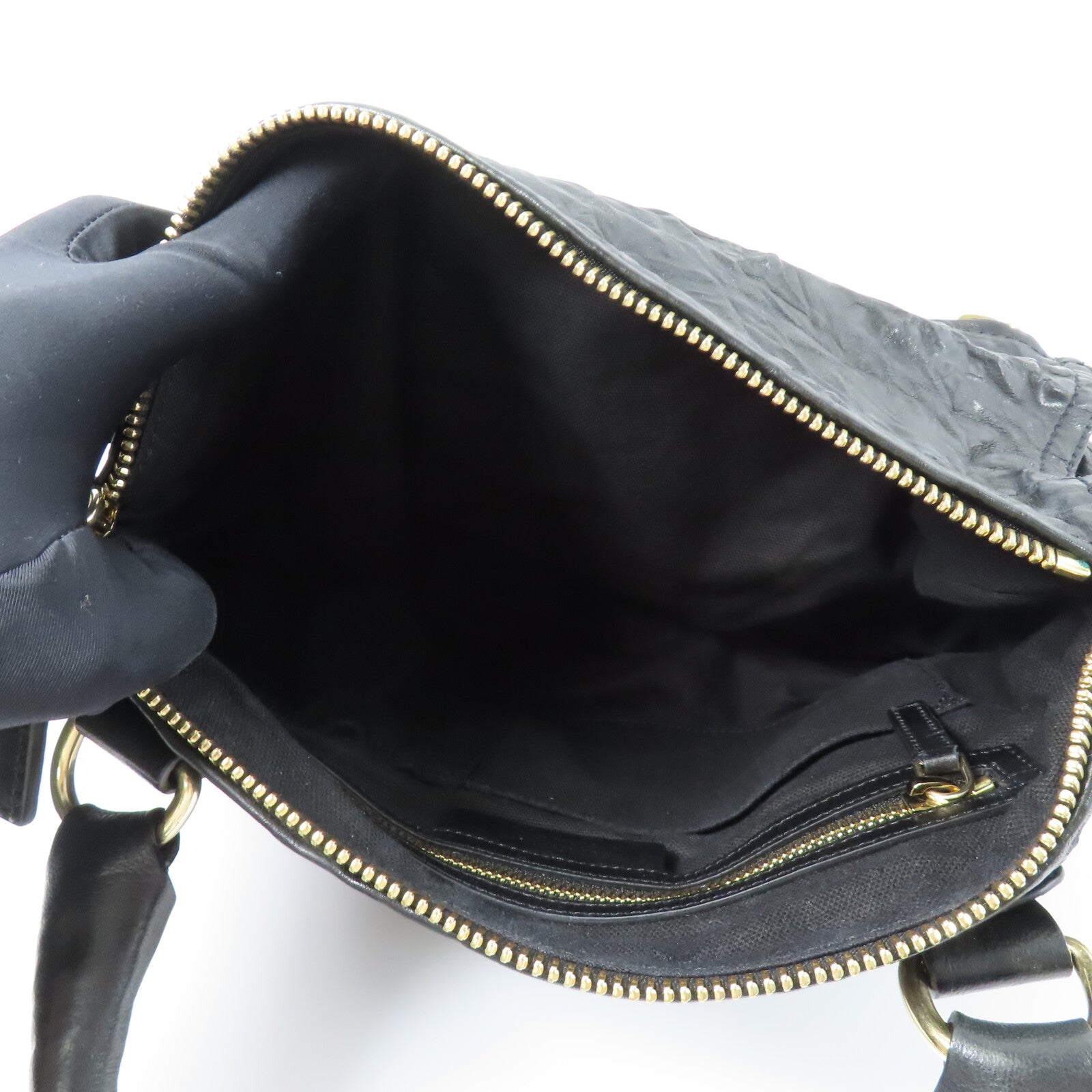 GIVENCHY 牛皮皮革Pandora手挽肩背兩用袋