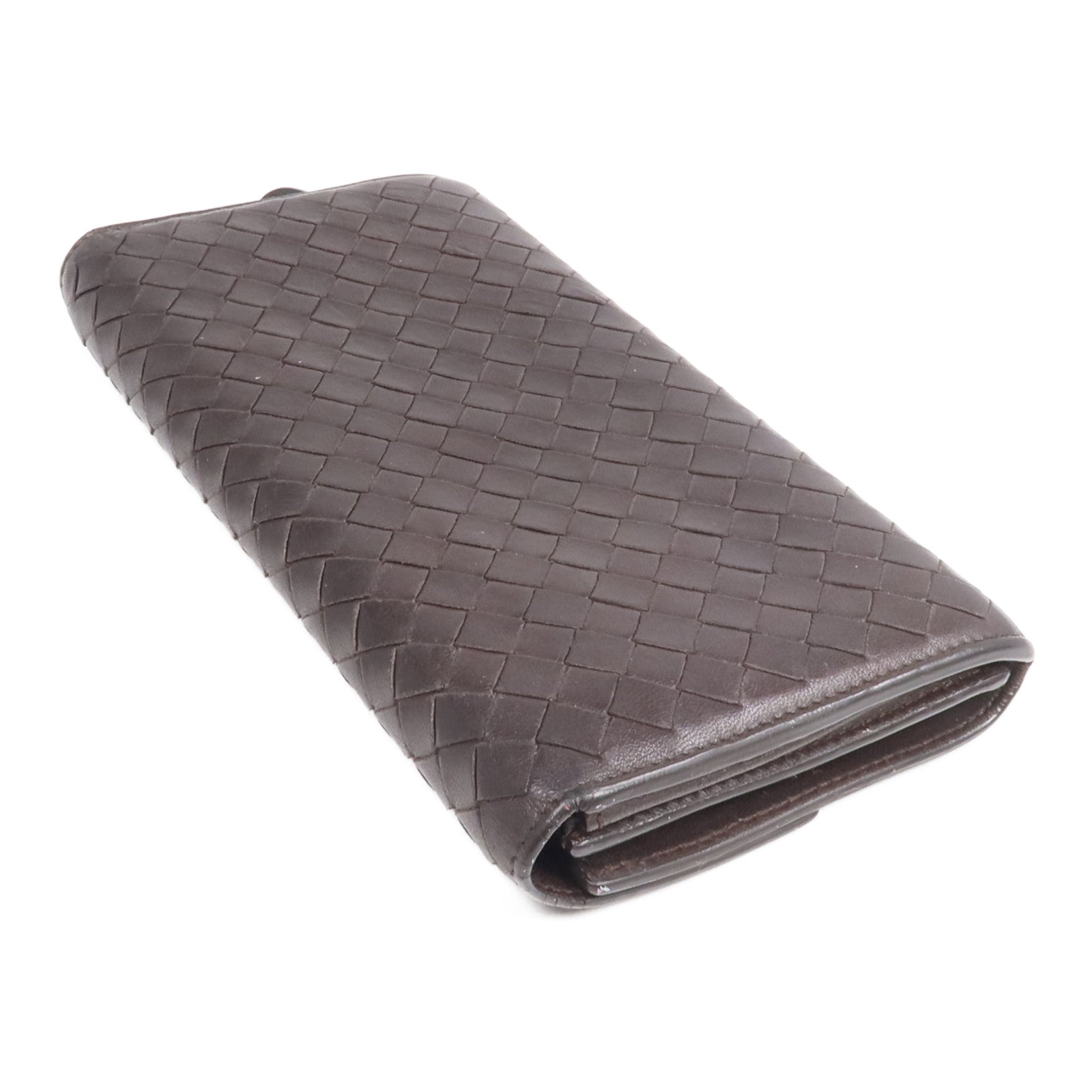BOTTEGA VENETA 織紋皮革Long Wallet長錢包
