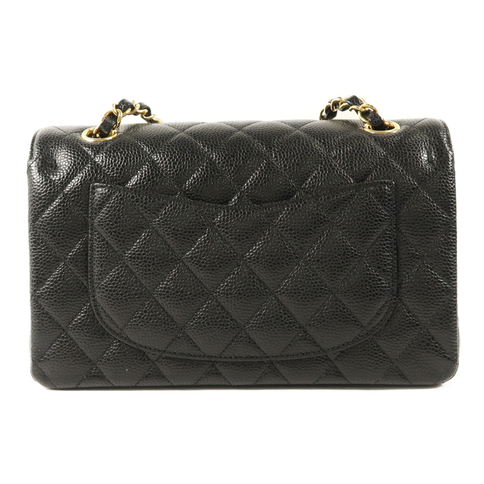 CHANEL 【激減優惠】牛皮皮革Classic 23金扣鏈帶肩背袋