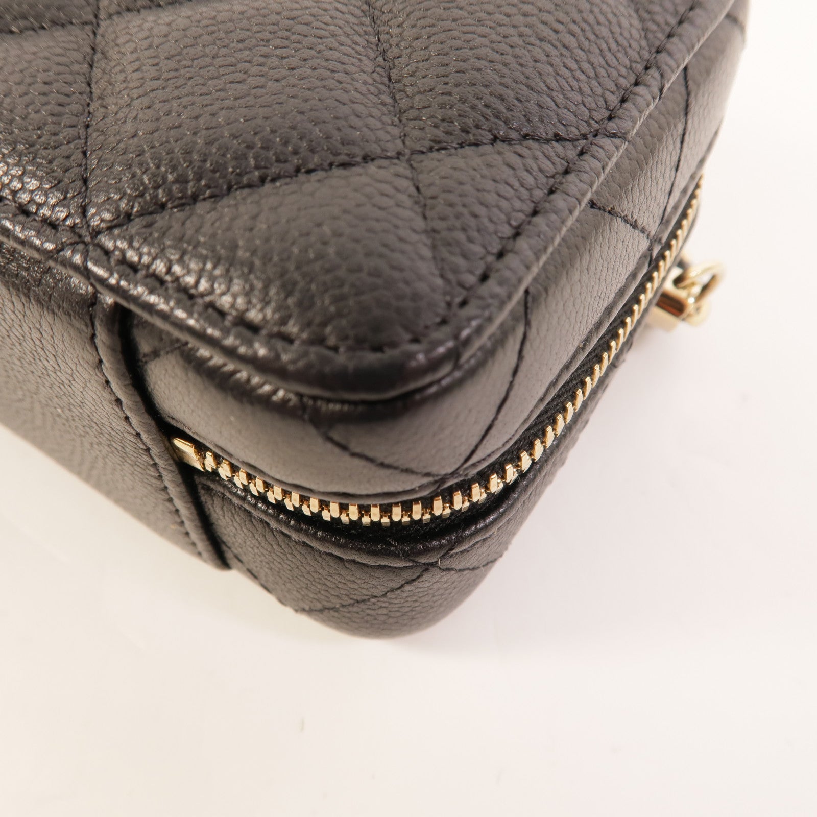 CHANEL 牛皮皮革Vanity Case手挽肩背兩用袋