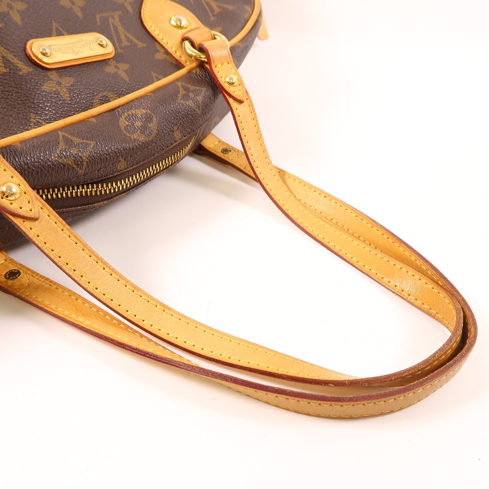 LOUIS VUITTON 【激減優惠】Monogram Montorgueil金扣肩背袋啡色