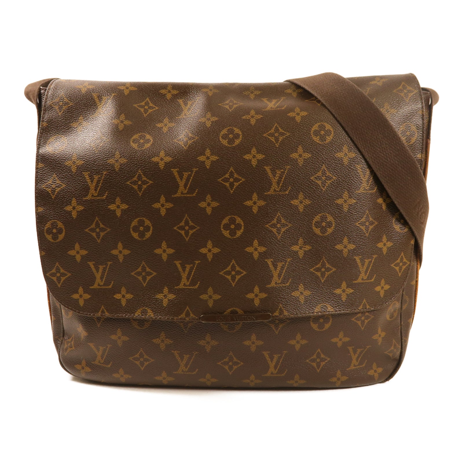 LOUIS VUITTON Monogram Beaubourg MM金扣斜孭袋/肩背袋