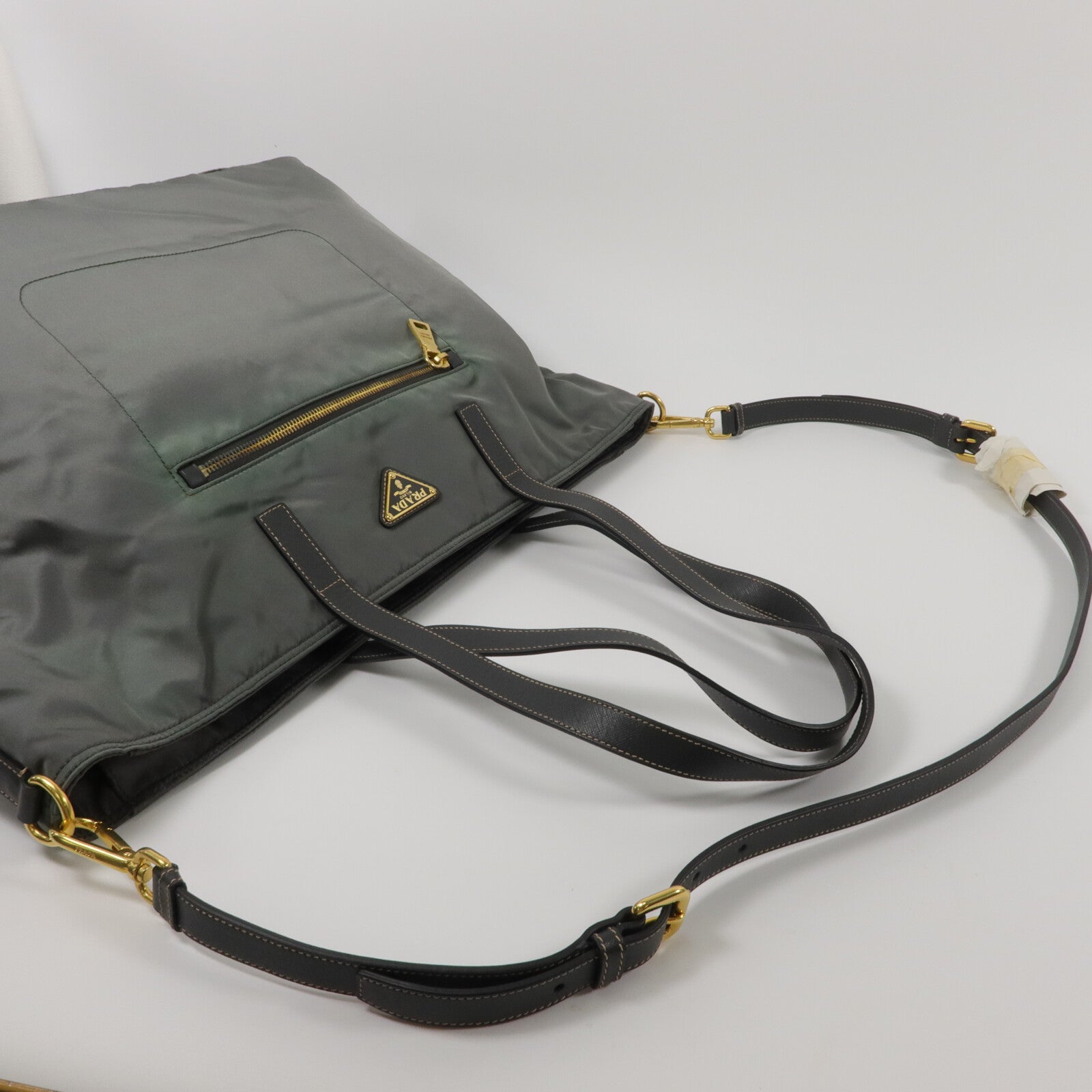 PRADA 尼龍Tote Bag手挽肩背兩用袋