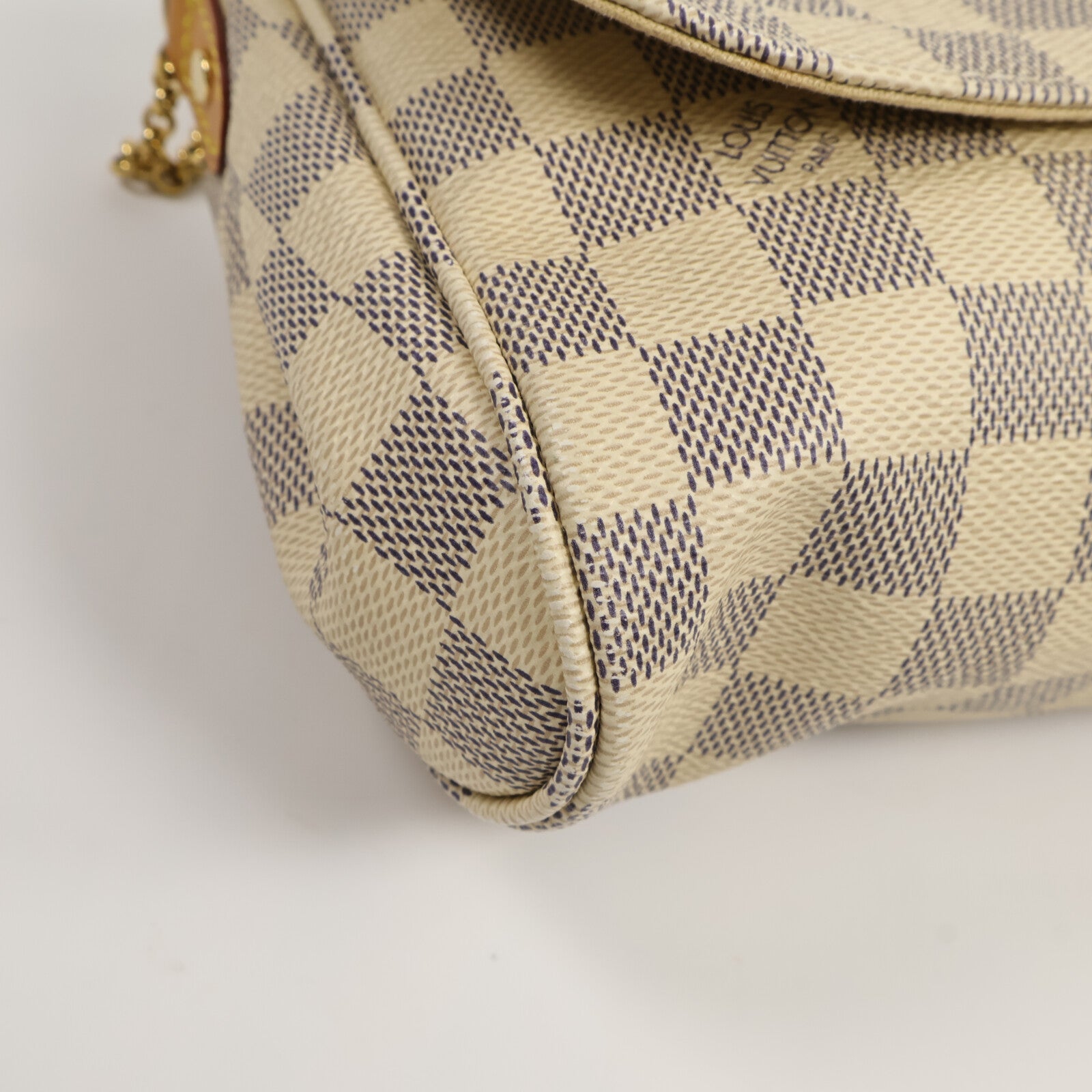 LOUIS VUITTON Damier Azur Favorite MM手挽肩背兩用袋