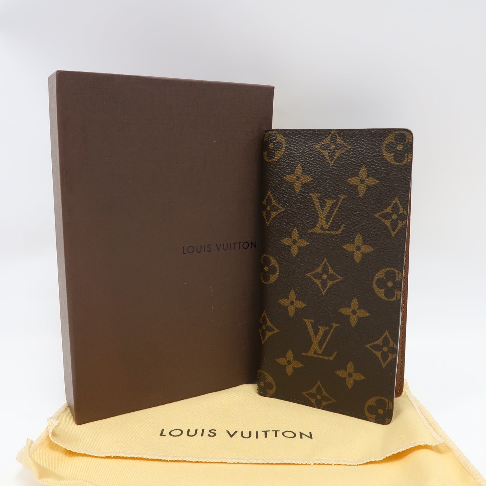 LOUIS VUITTON Monogram Long Wallet長錢包啡色