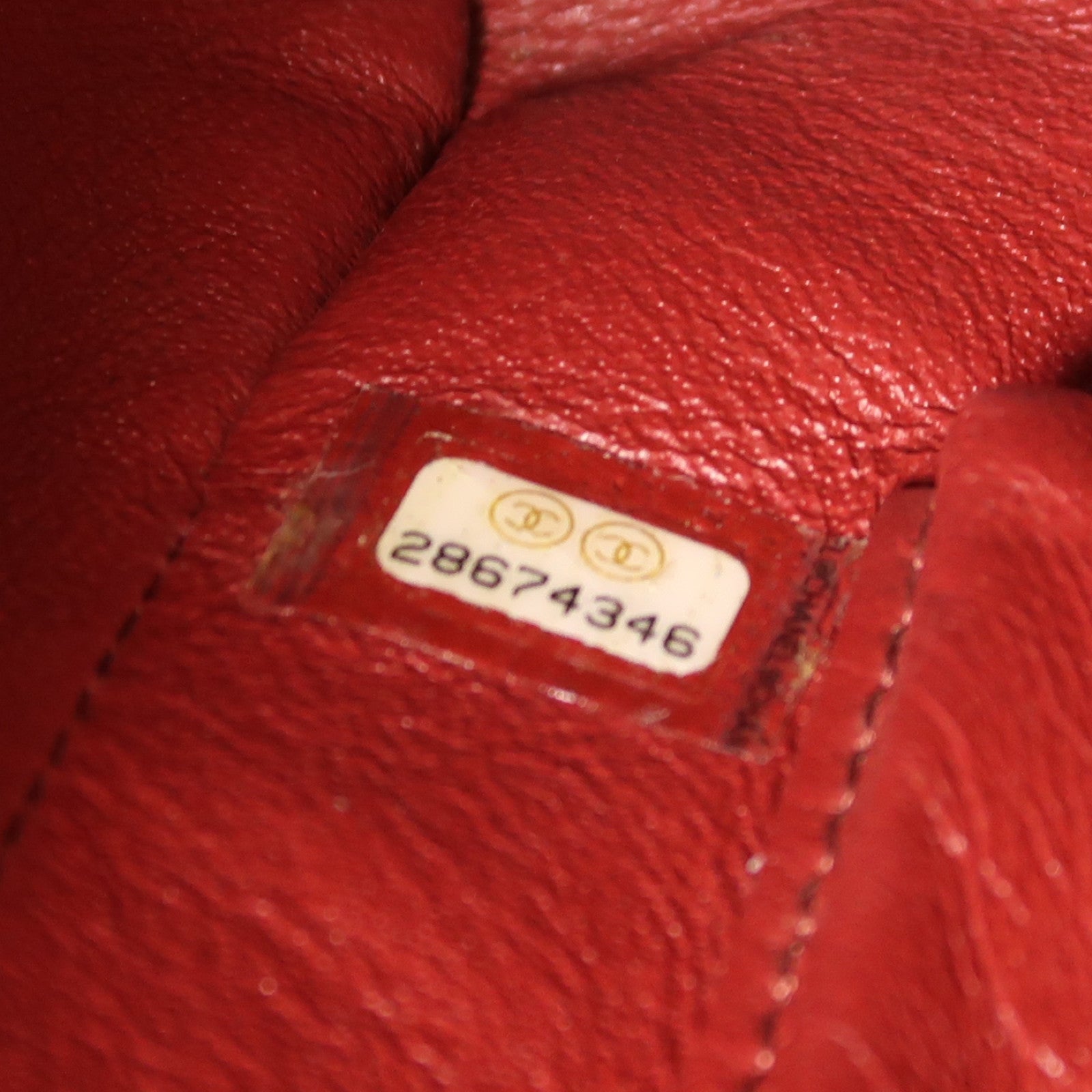 CHANEL 牛皮皮革2 Way Shoulder Bag金扣手挽肩背兩用袋