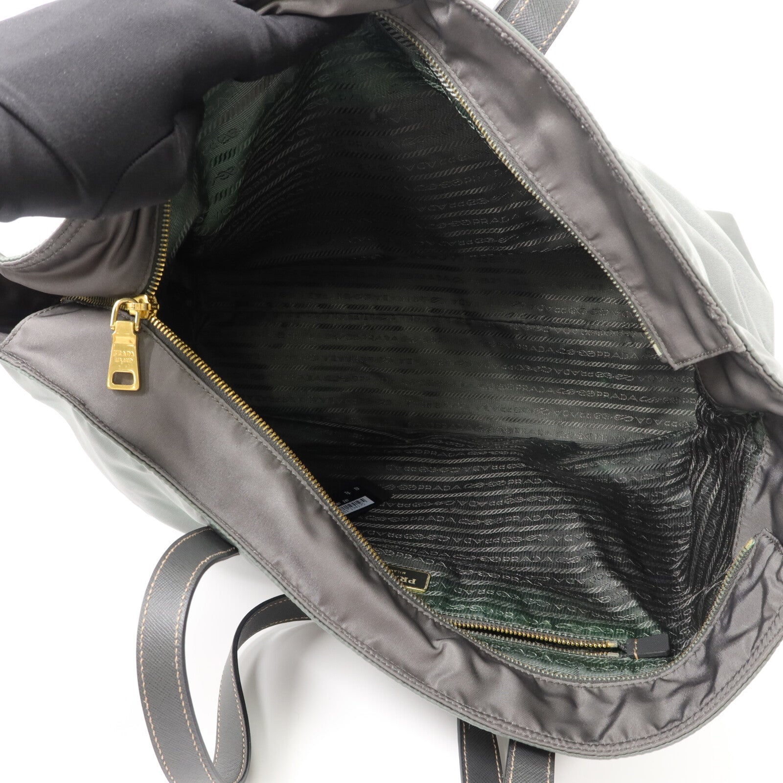 PRADA 尼龍Tote Bag手挽肩背兩用袋