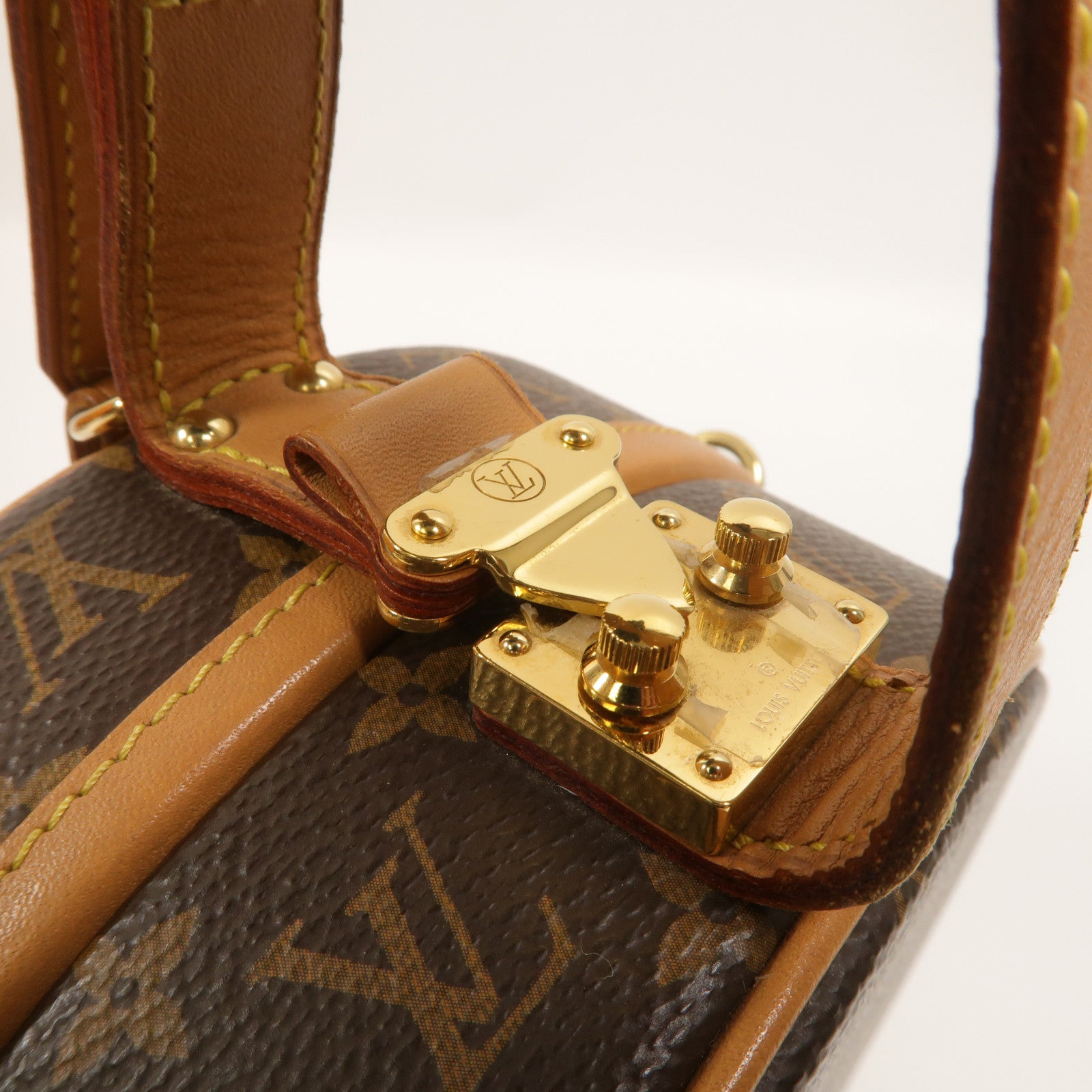 LOUIS VUITTON Monogram Petite Boite Chapeau手挽肩背兩用袋