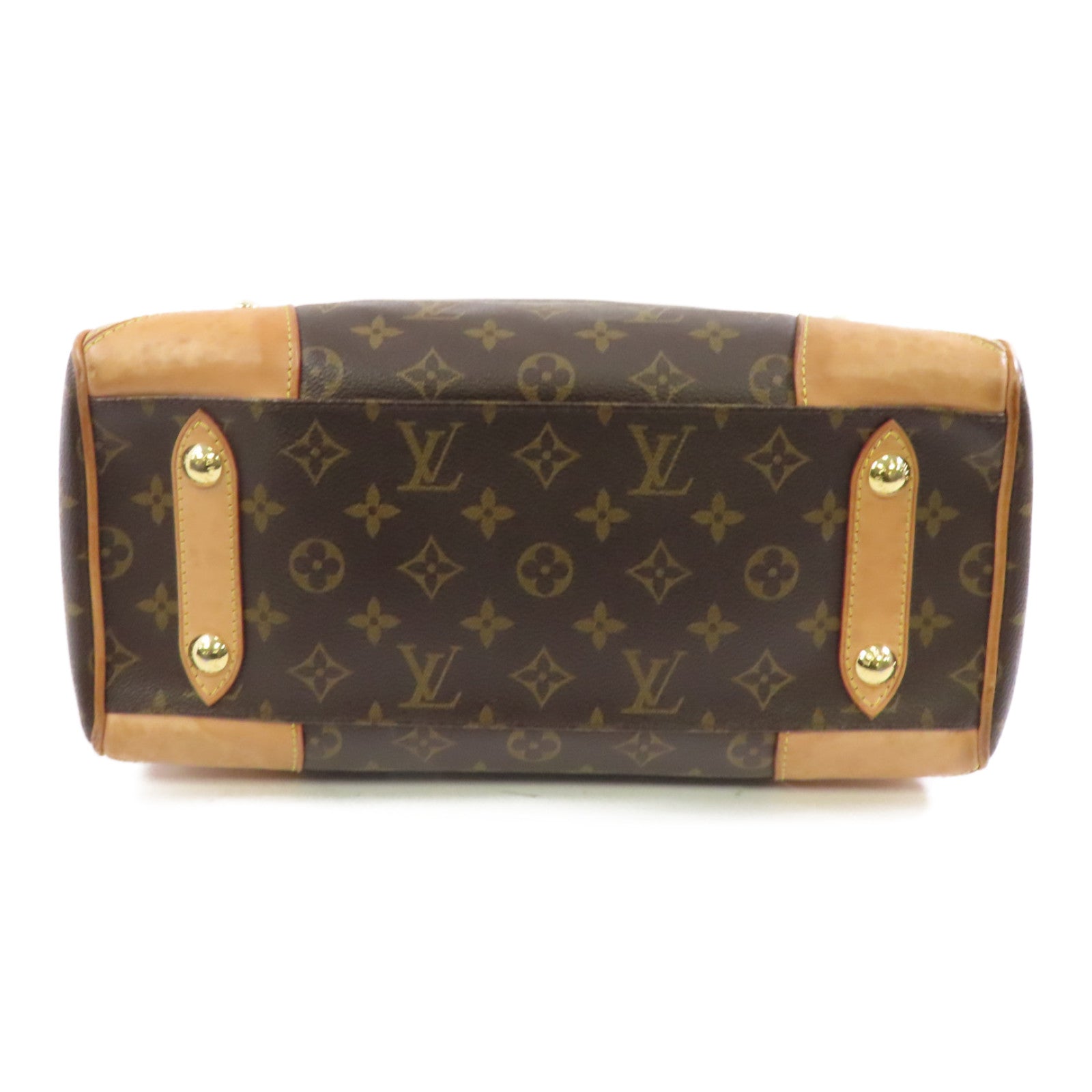 LOUIS VUITTON 【激減優惠】Monogram Retiro PM金扣手挽肩背兩用袋棕色