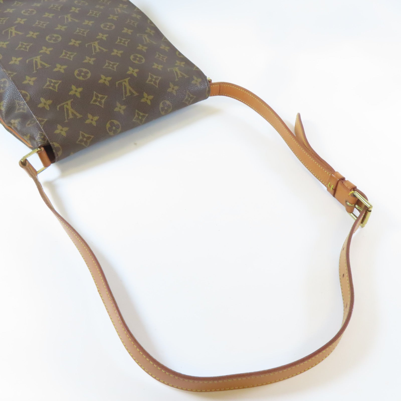 LOUIS VUITTON 【激減優惠】Monogram Musette Salsa金扣肩背袋啡色