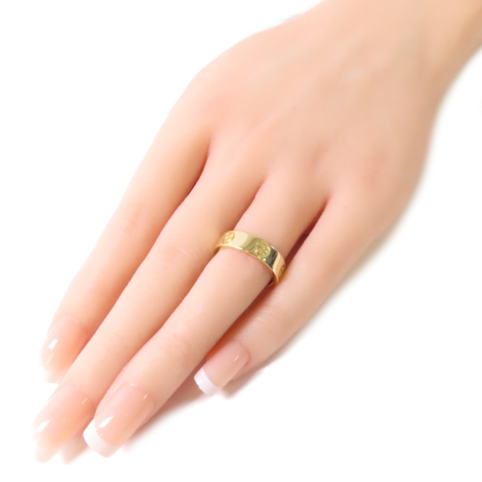 CARTIER 18K黃金Love Ring戒指Cartier#53/US#6.25