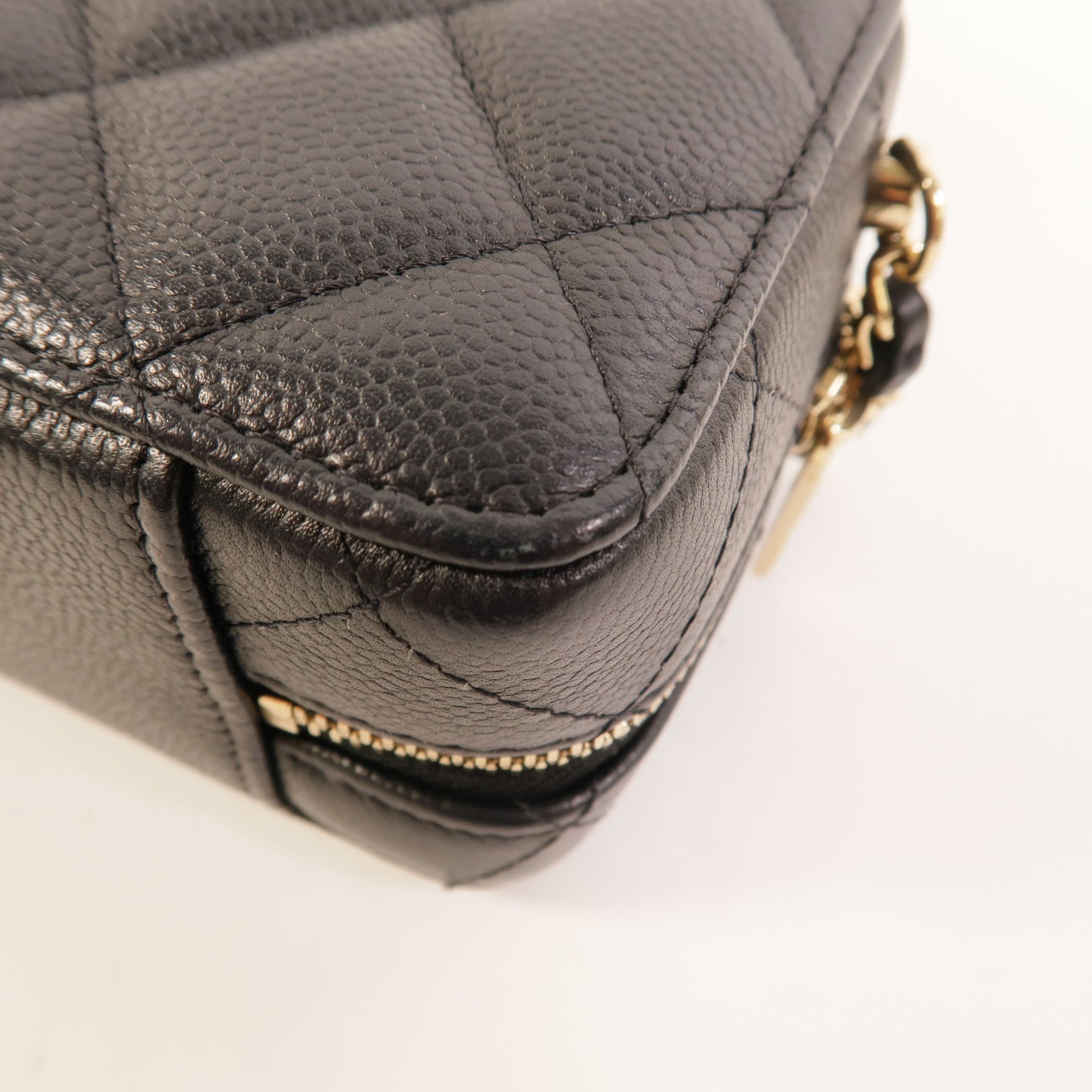 CHANEL 牛皮皮革Vanity Case手挽肩背兩用袋