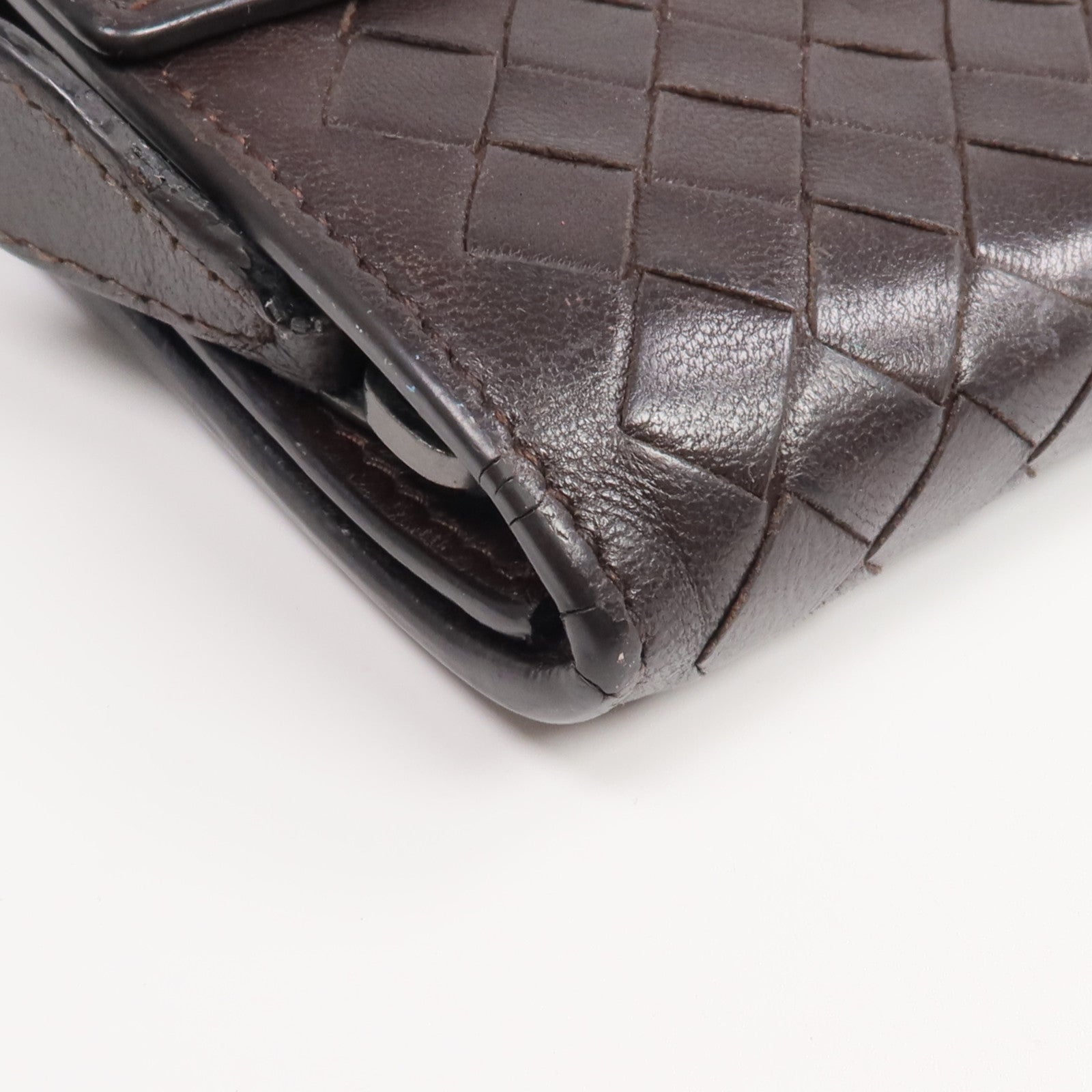 BOTTEGA VENETA 織紋皮革Long Wallet長錢包