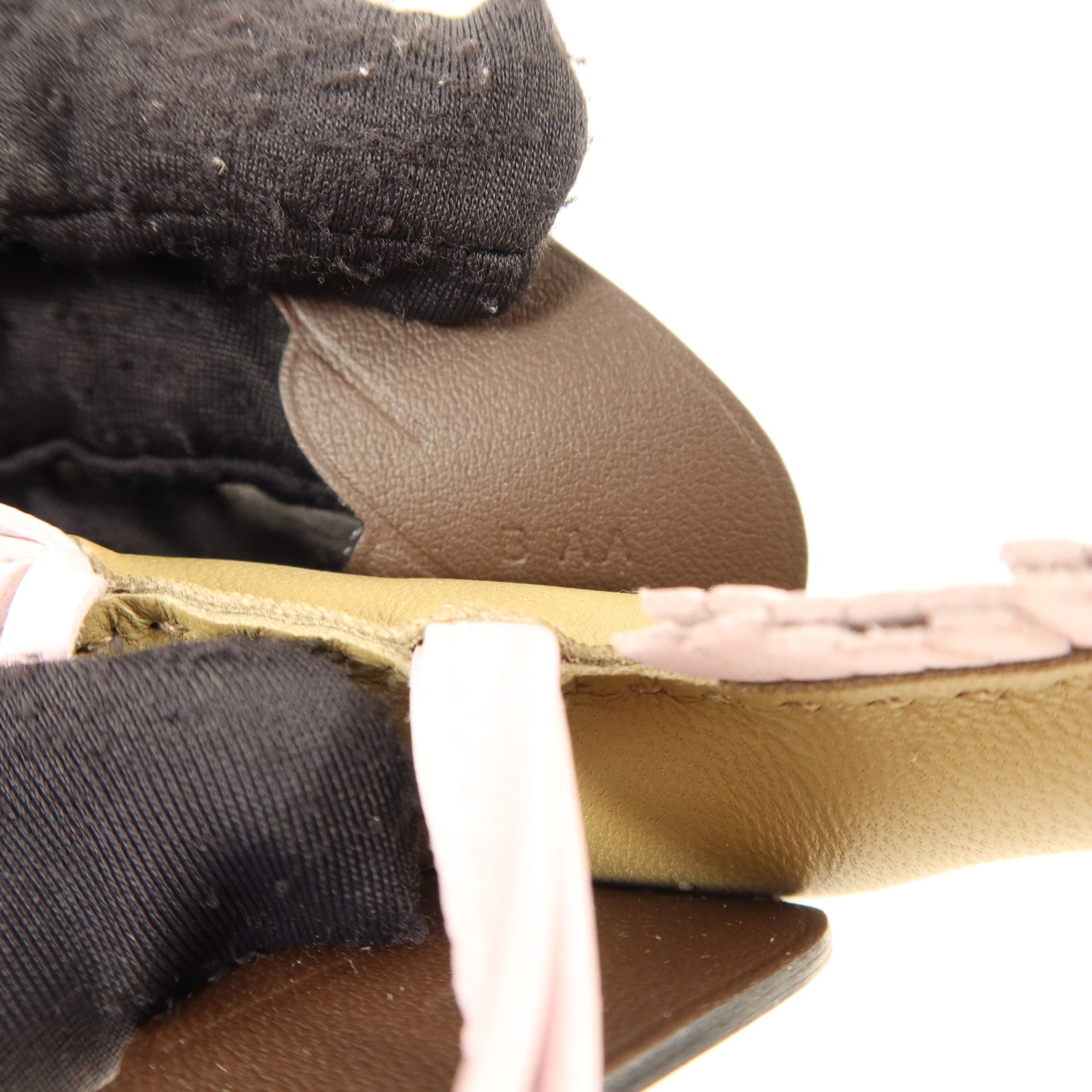 HERMES Milo皮革/Swift皮革Rodeo Pegase PM掛飾Moka/Mauve Pale/Beige Marfa