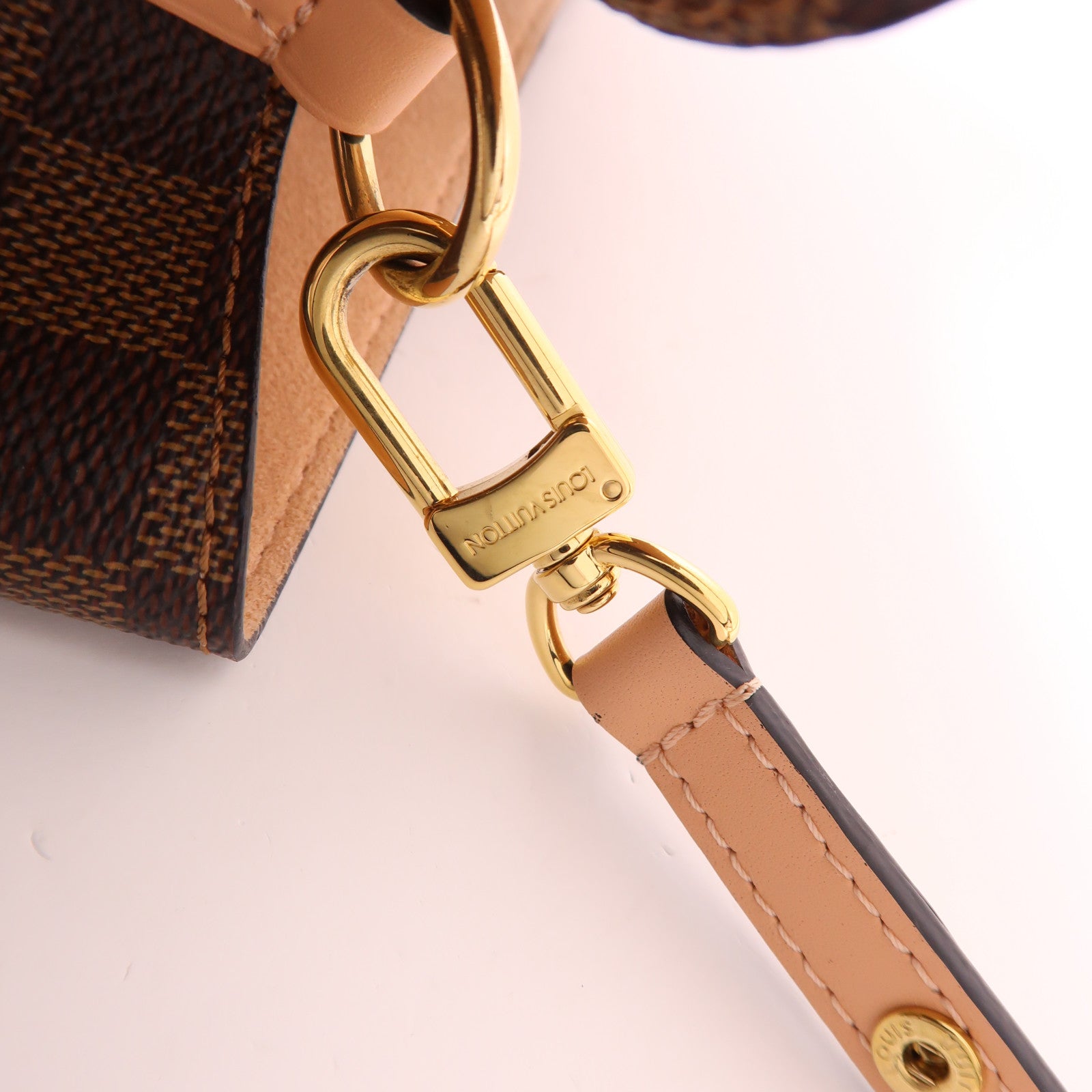 LOUIS VUITTON Damier NeoNoe金扣肩背袋