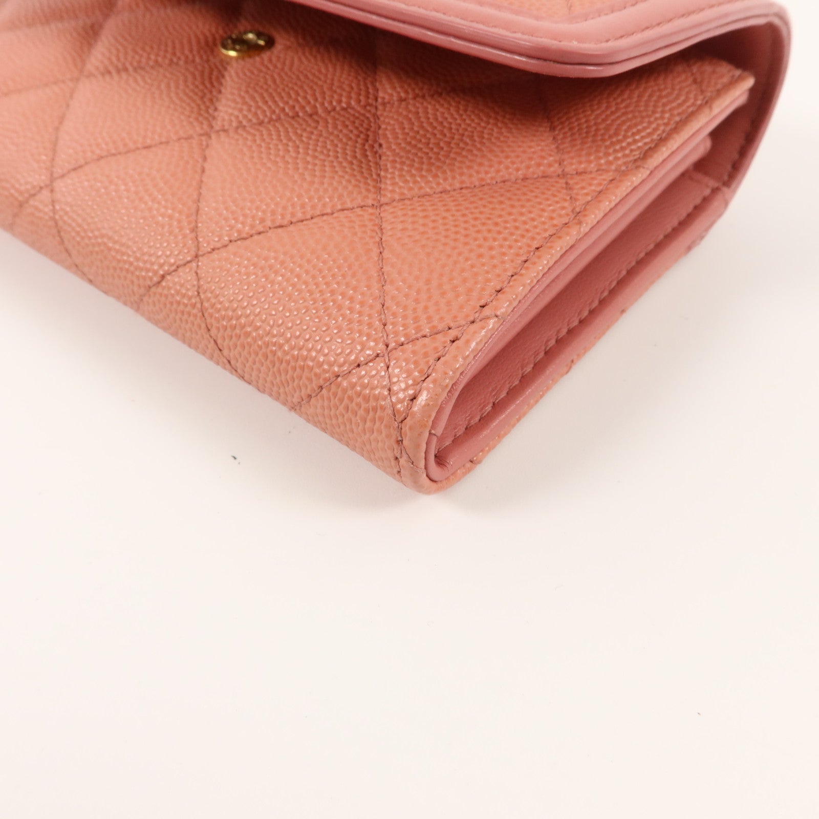 CHANEL 牛皮皮革CC Filigree Wallet錢包