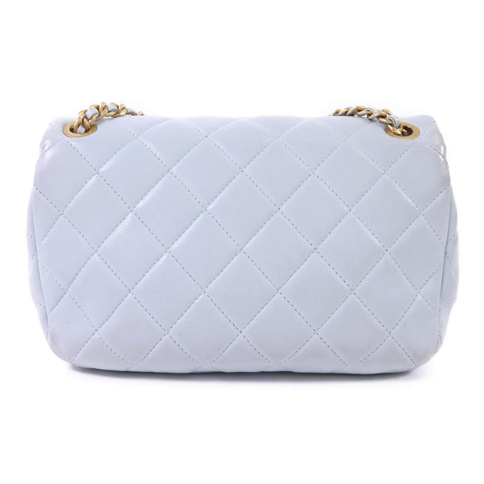 CHANEL 【激減優惠】牛皮皮革Chain Shoulder Bag金扣鏈帶肩背袋