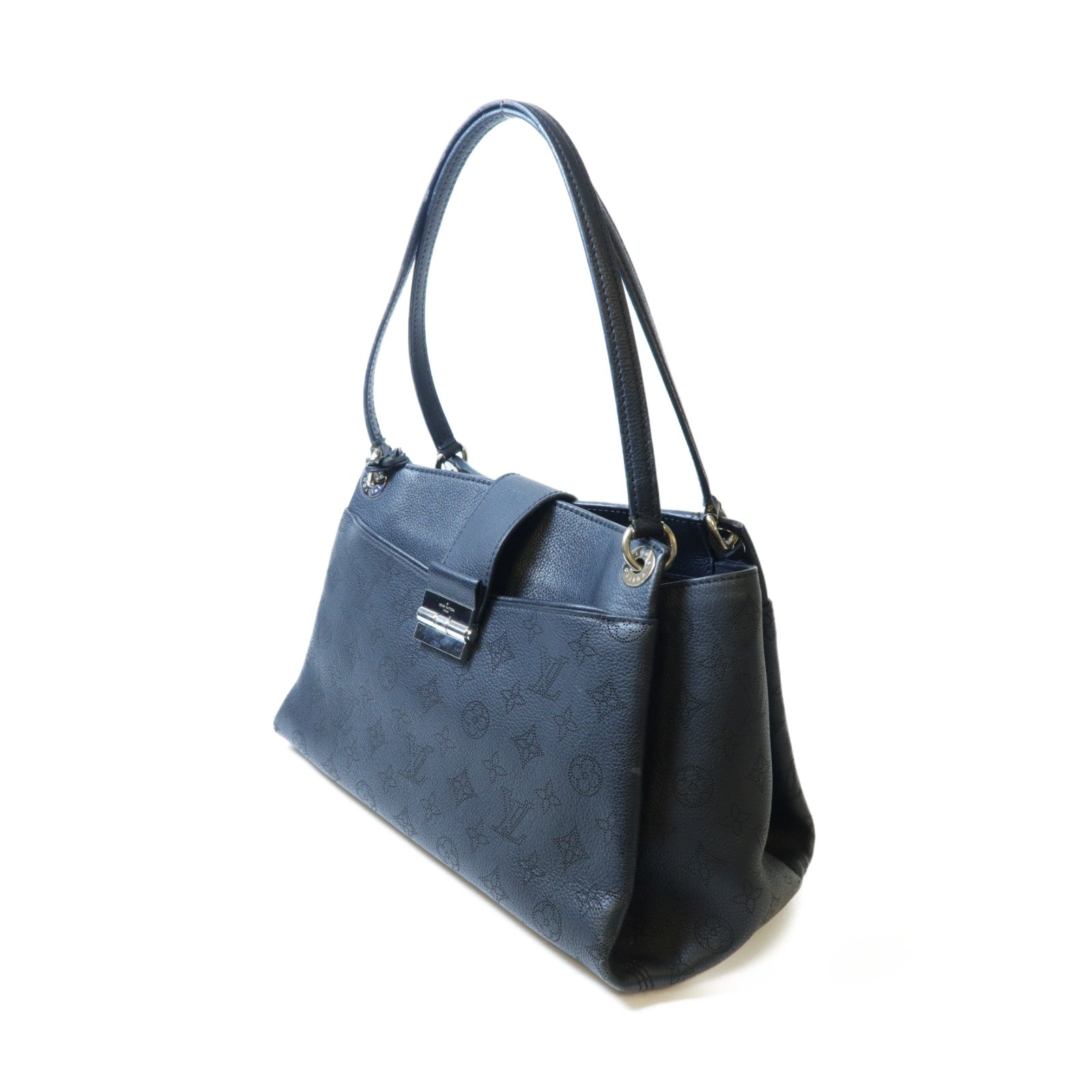 LOUIS VUITTON 【激減優惠】Mahina Sevres銀扣肩背袋黑色