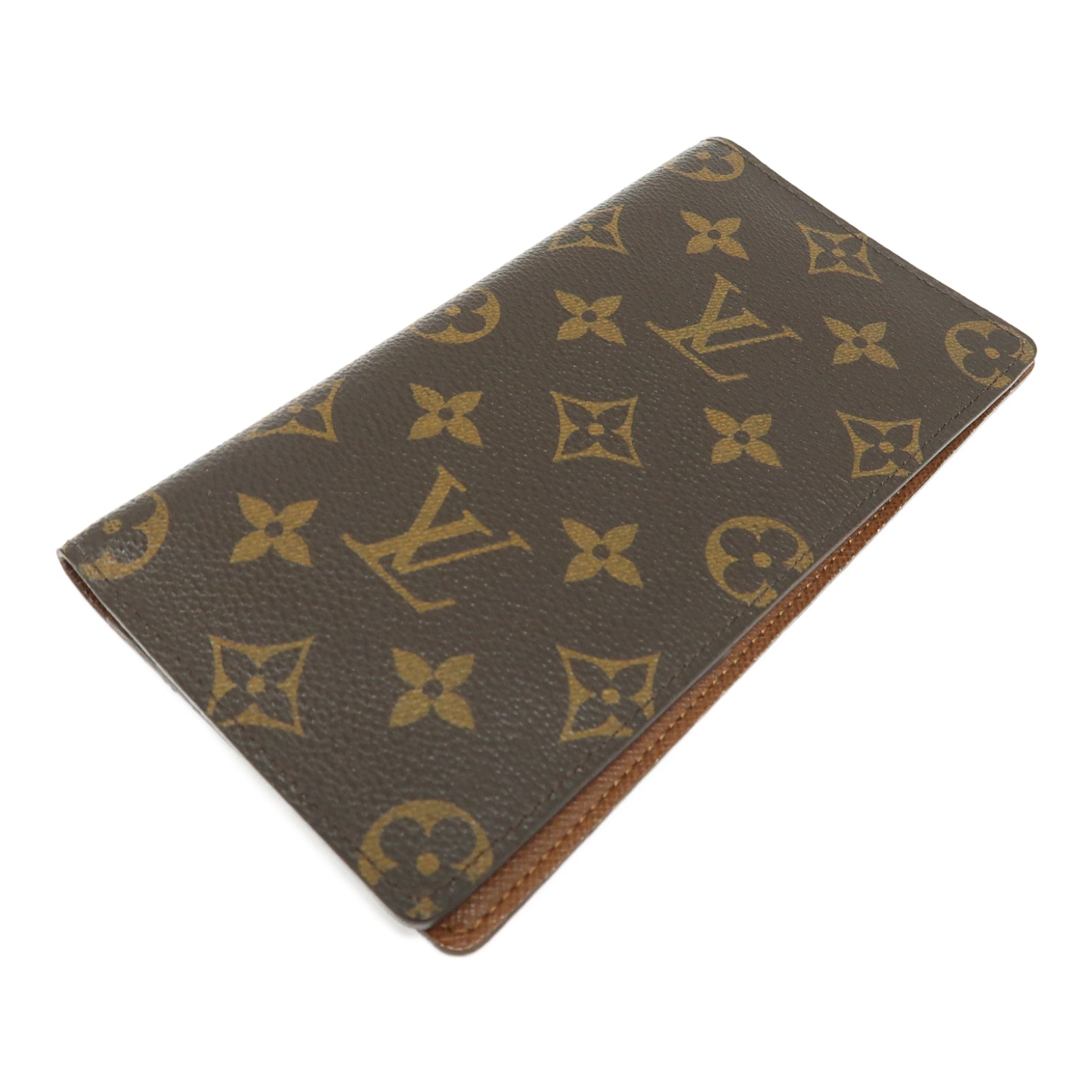 LOUIS VUITTON Monogram Long Wallet長錢包啡色