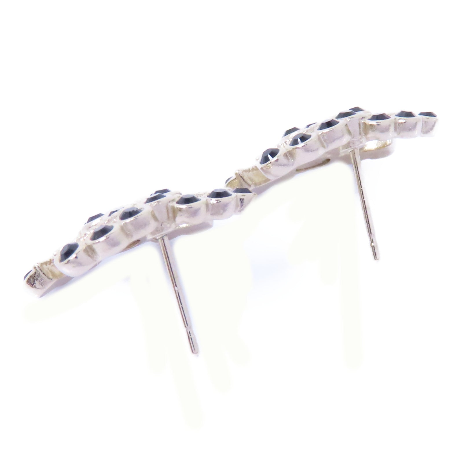 CHANEL PVC/金屬Earrings耳環金色/黑色