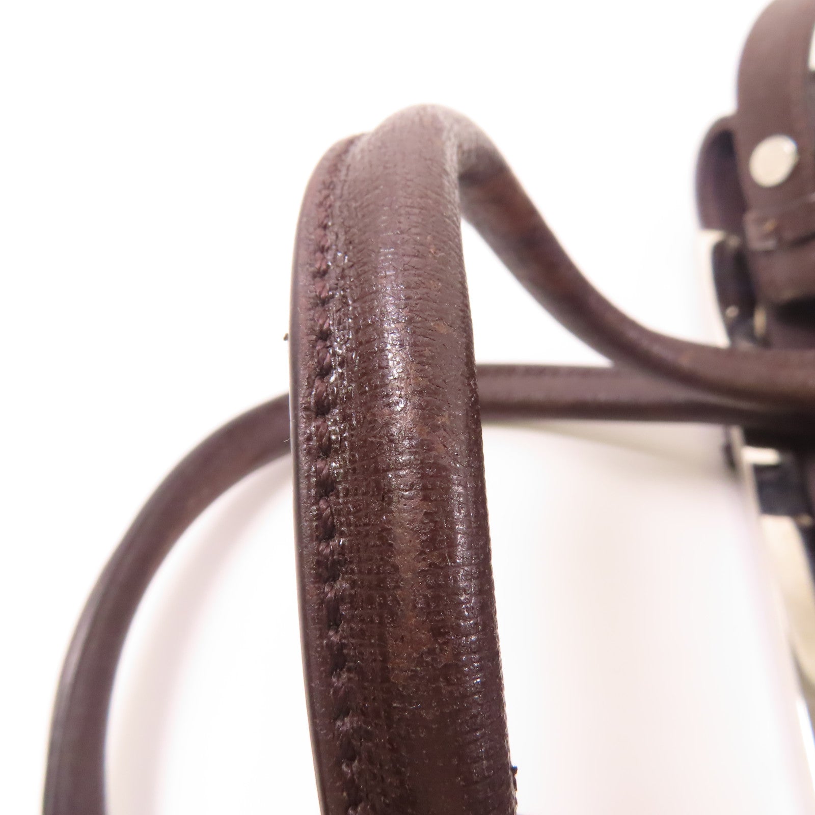 FENDI 牛皮皮革2 Jours Bag銀扣肩背袋