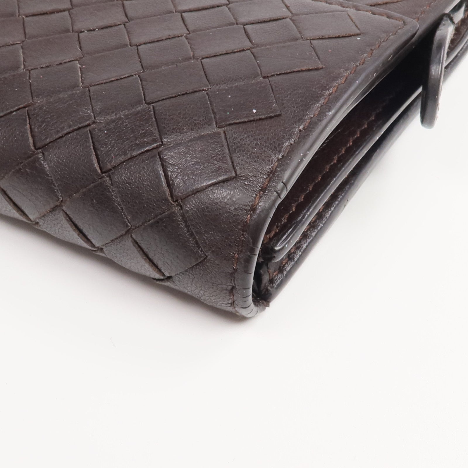 BOTTEGA VENETA 織紋皮革Long Wallet長錢包