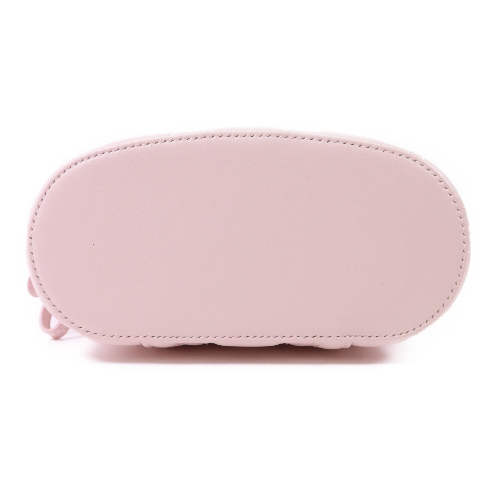 Dior 羊皮皮革Mini Caro Vanity Case金扣手挽肩背兩用袋