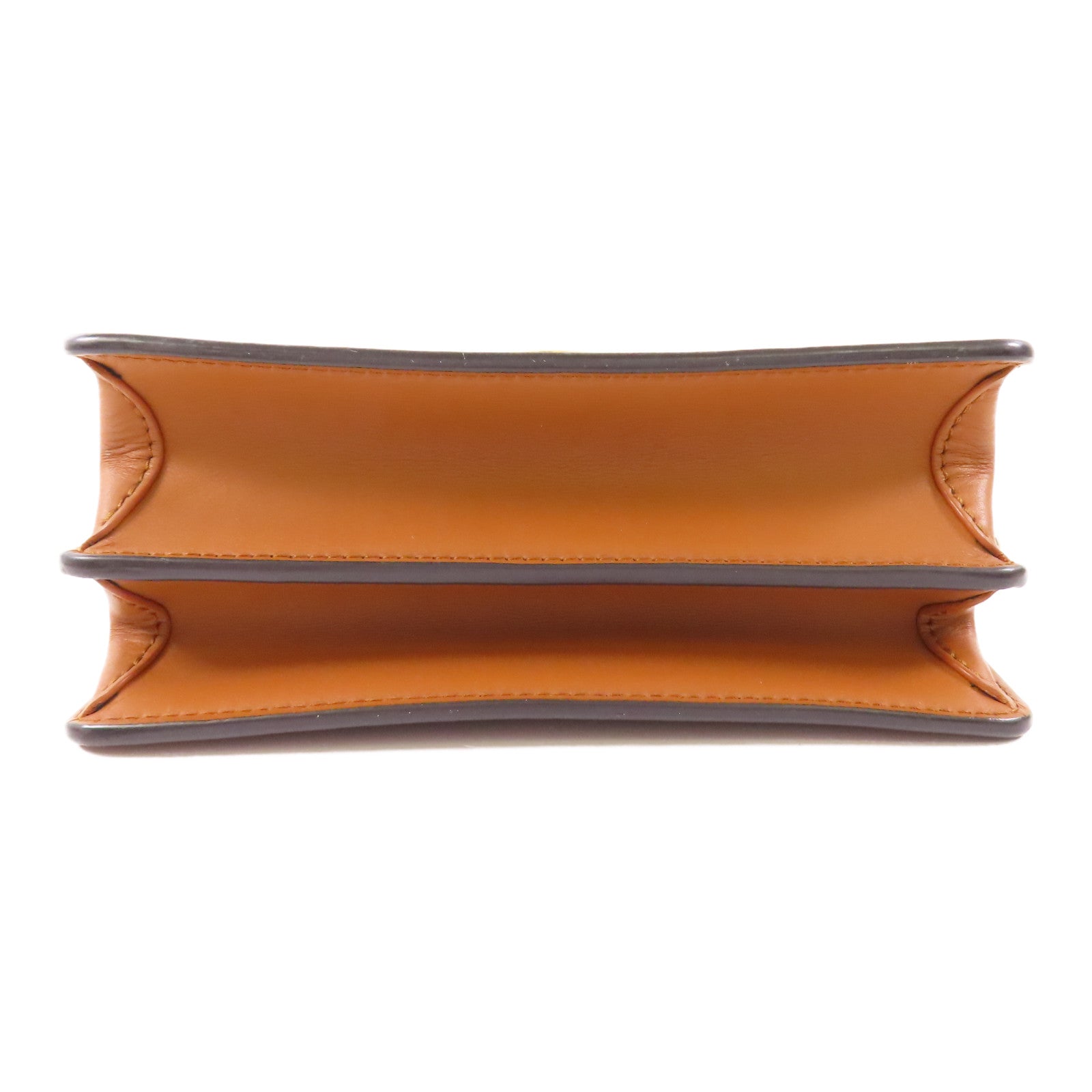 LOUIS VUITTON LV GHW Mini Dauphine Shoulder Bag M44580 Monogram Reverse Brown