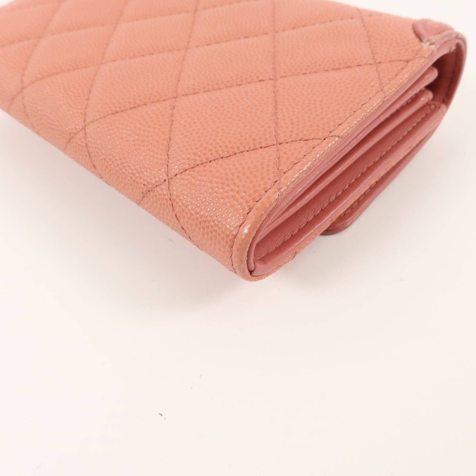 CHANEL 牛皮皮革CC Filigree Wallet錢包
