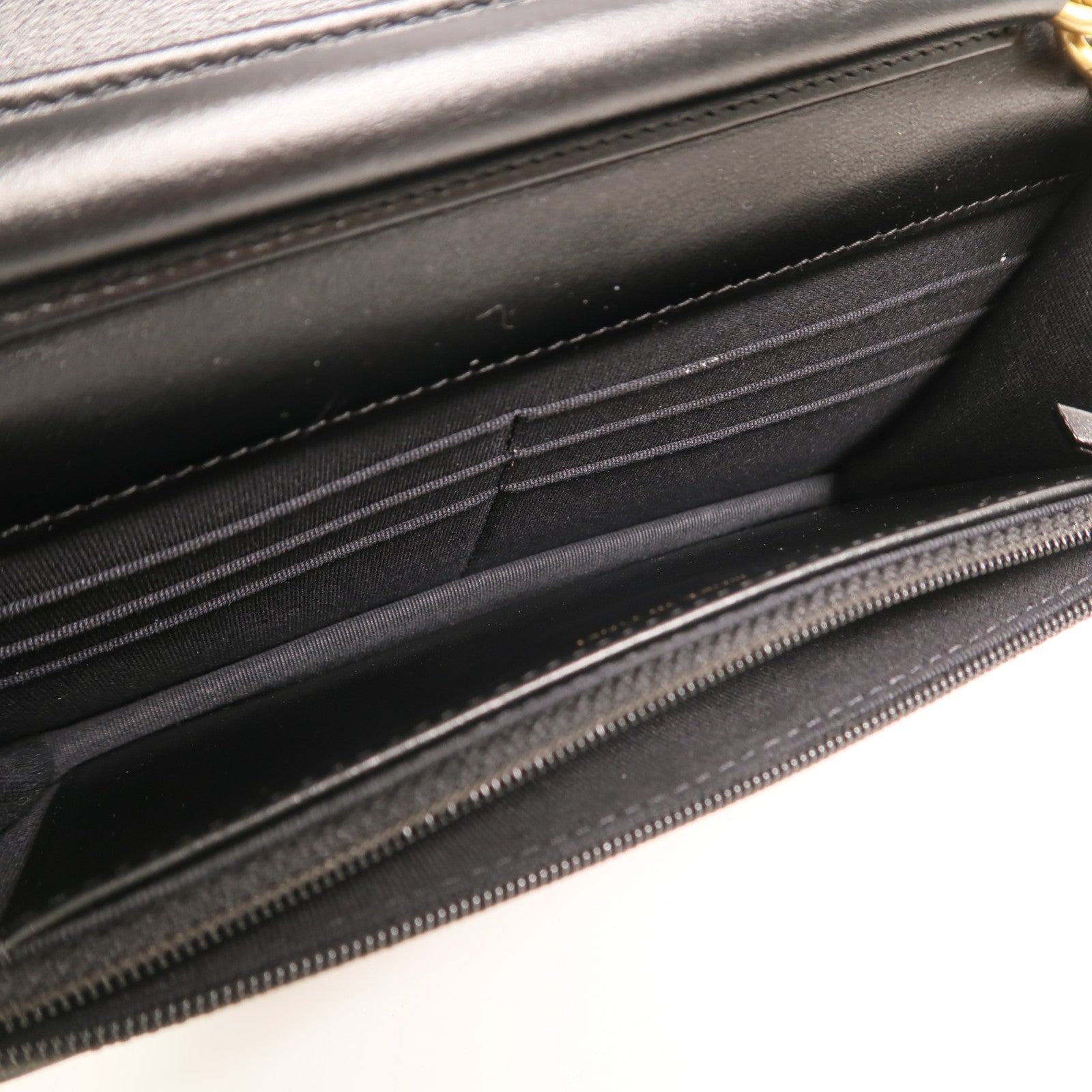 CHANEL 牛皮皮革Boy Wallet On Chain鏈帶肩背袋