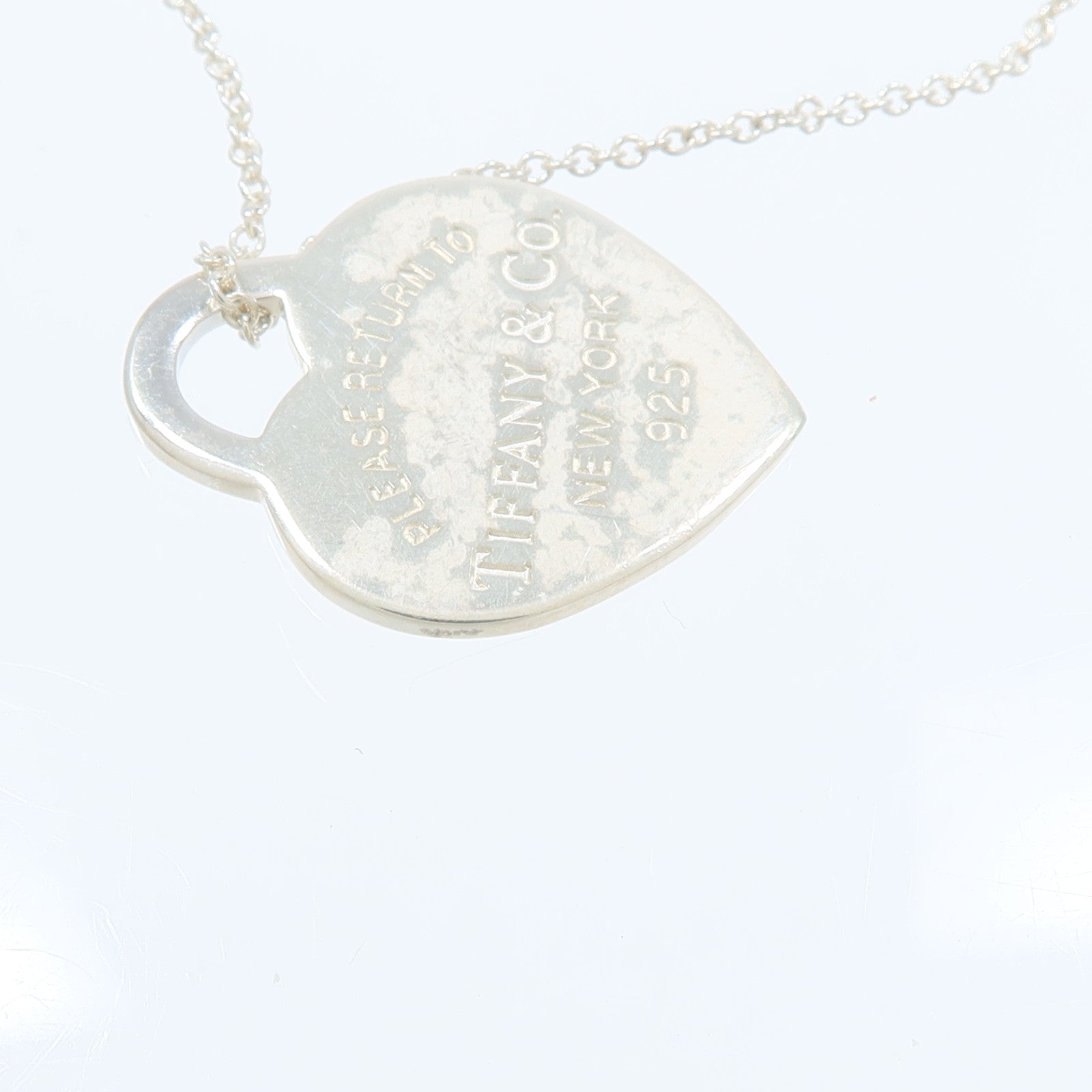 TIFFANY＆CO 925純銀Return to Tiffany Necklace項鍊