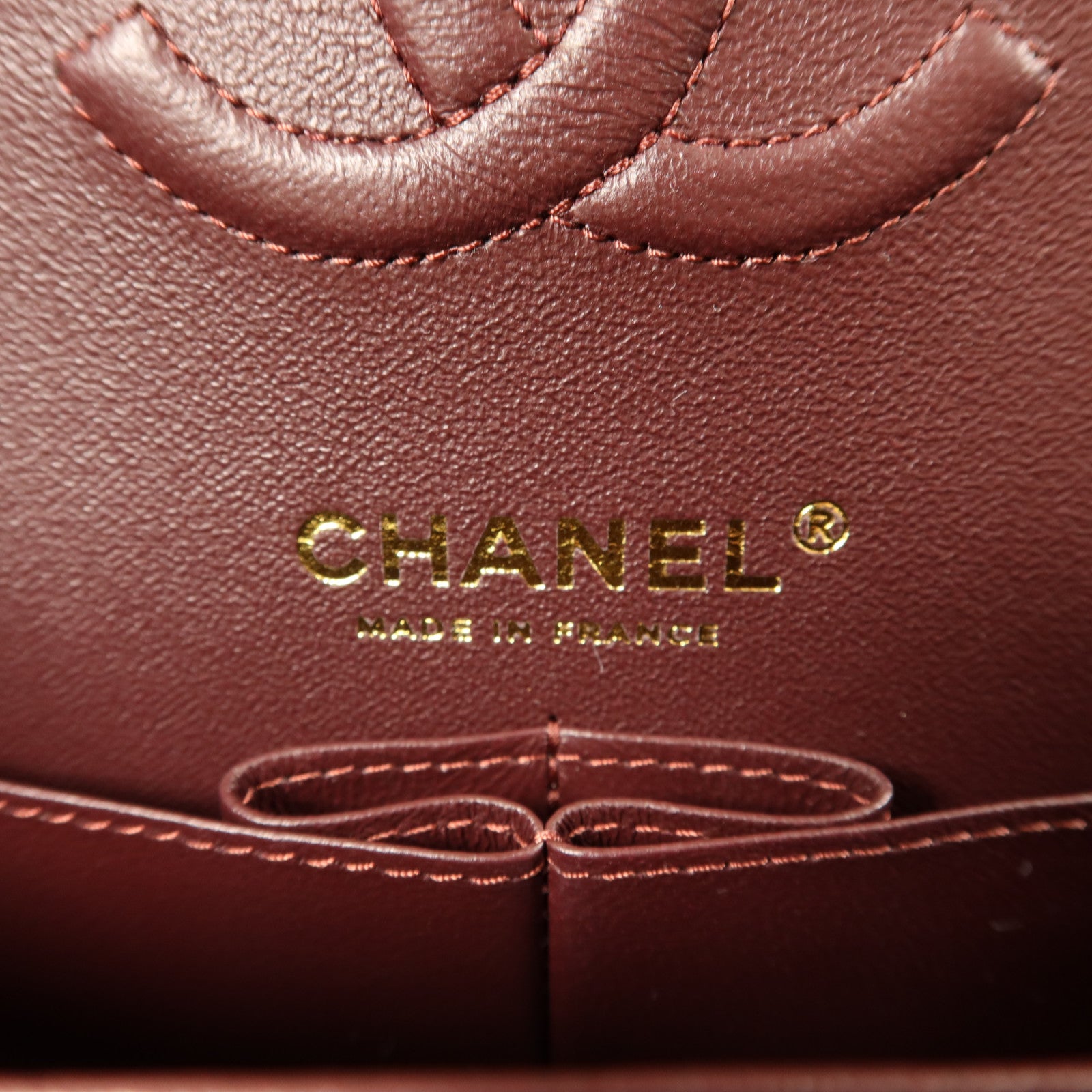 CHANEL 【激減優惠】牛皮皮革Classic 23金扣鏈帶肩背袋