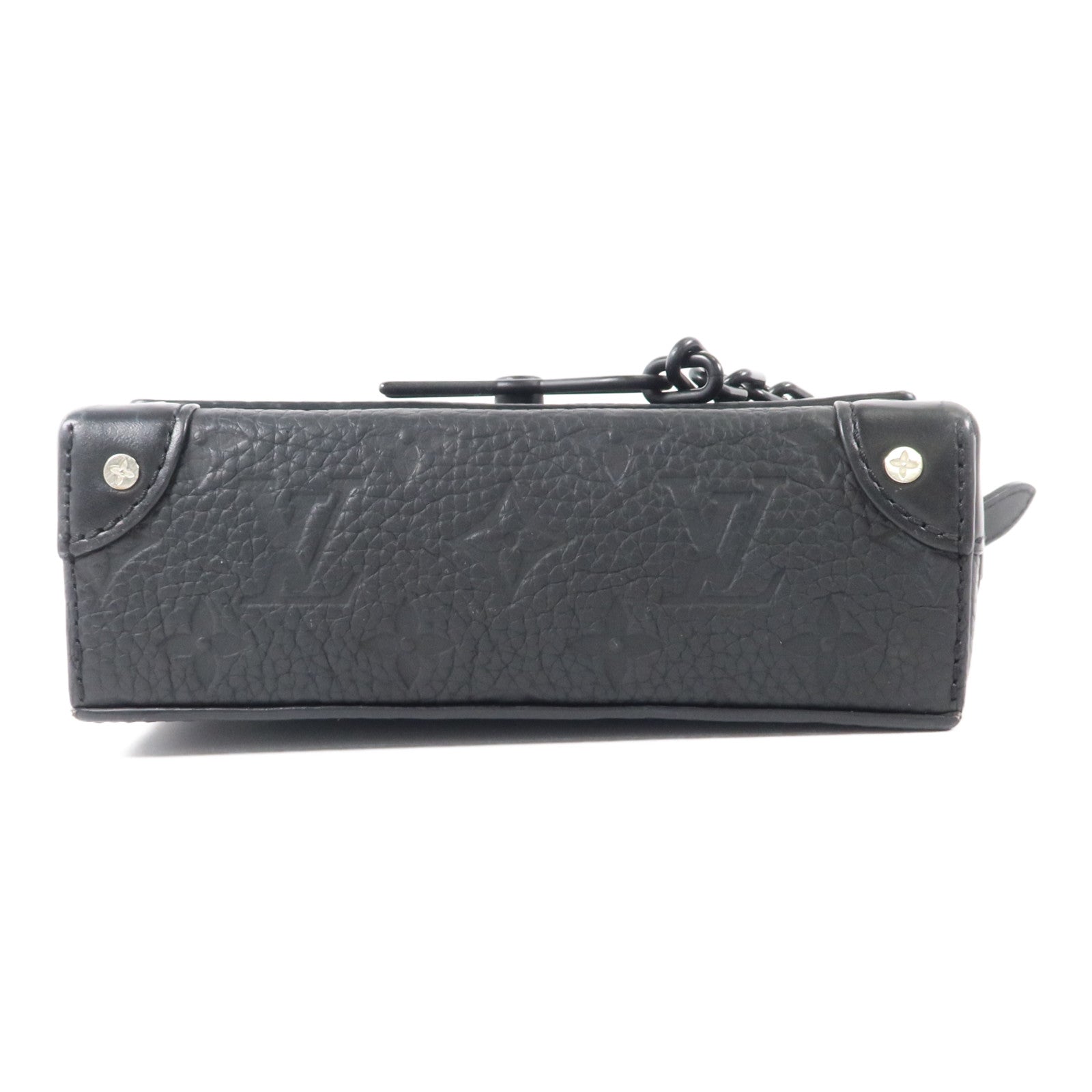 LOUIS VUITTON Monogram Taurillon Steamer Wearable Wallet肩背袋