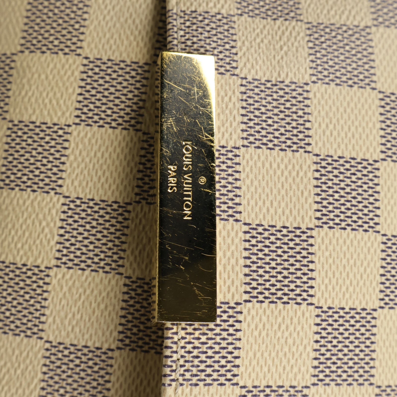 LOUIS VUITTON Damier Azur Favorite MM手挽肩背兩用袋