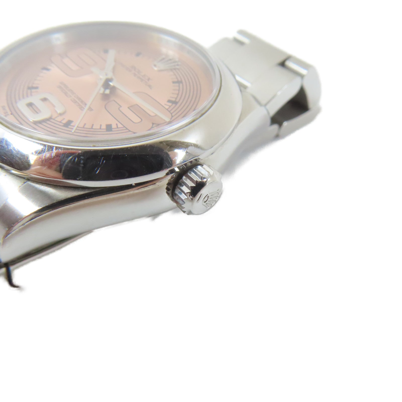ROLEX Oyster Perpetual 31mm不鏽鋼手錶自動機芯粉紅色