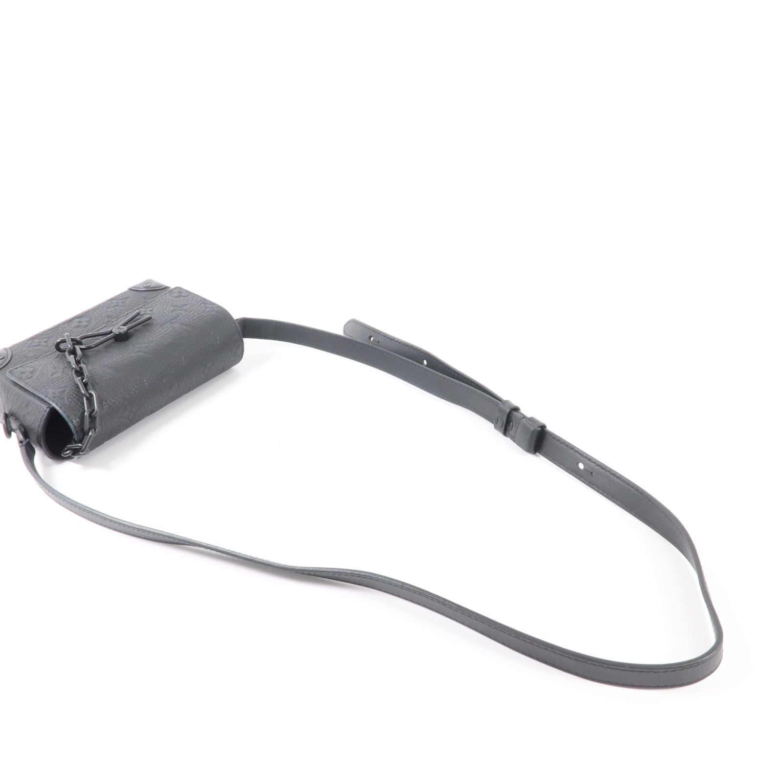 LOUIS VUITTON Monogram Taurillon Steamer Wearable Wallet肩背袋