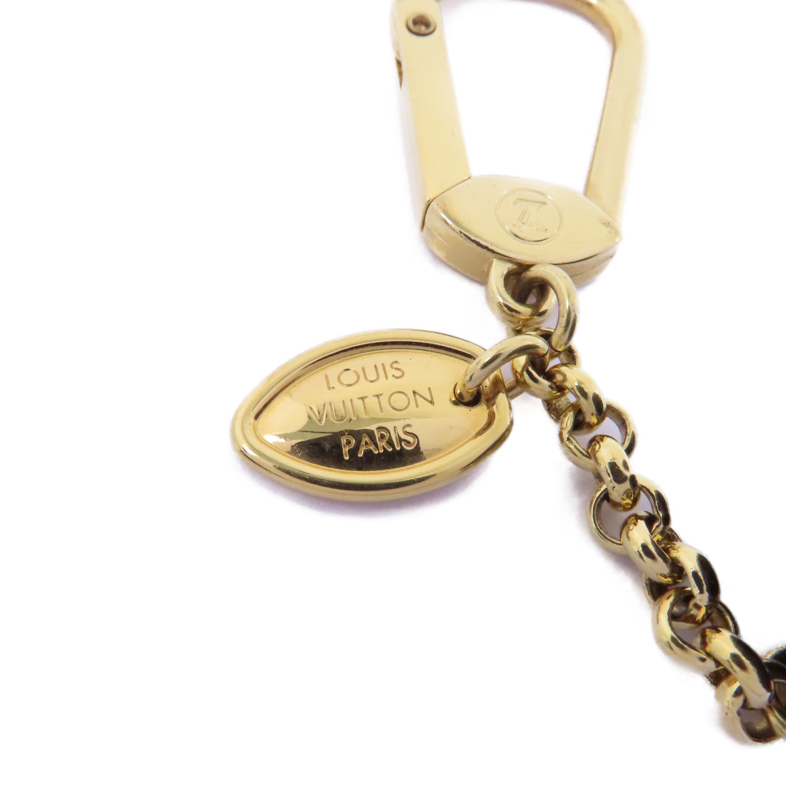 LOUIS VUITTON PVC/金屬Charm啡色