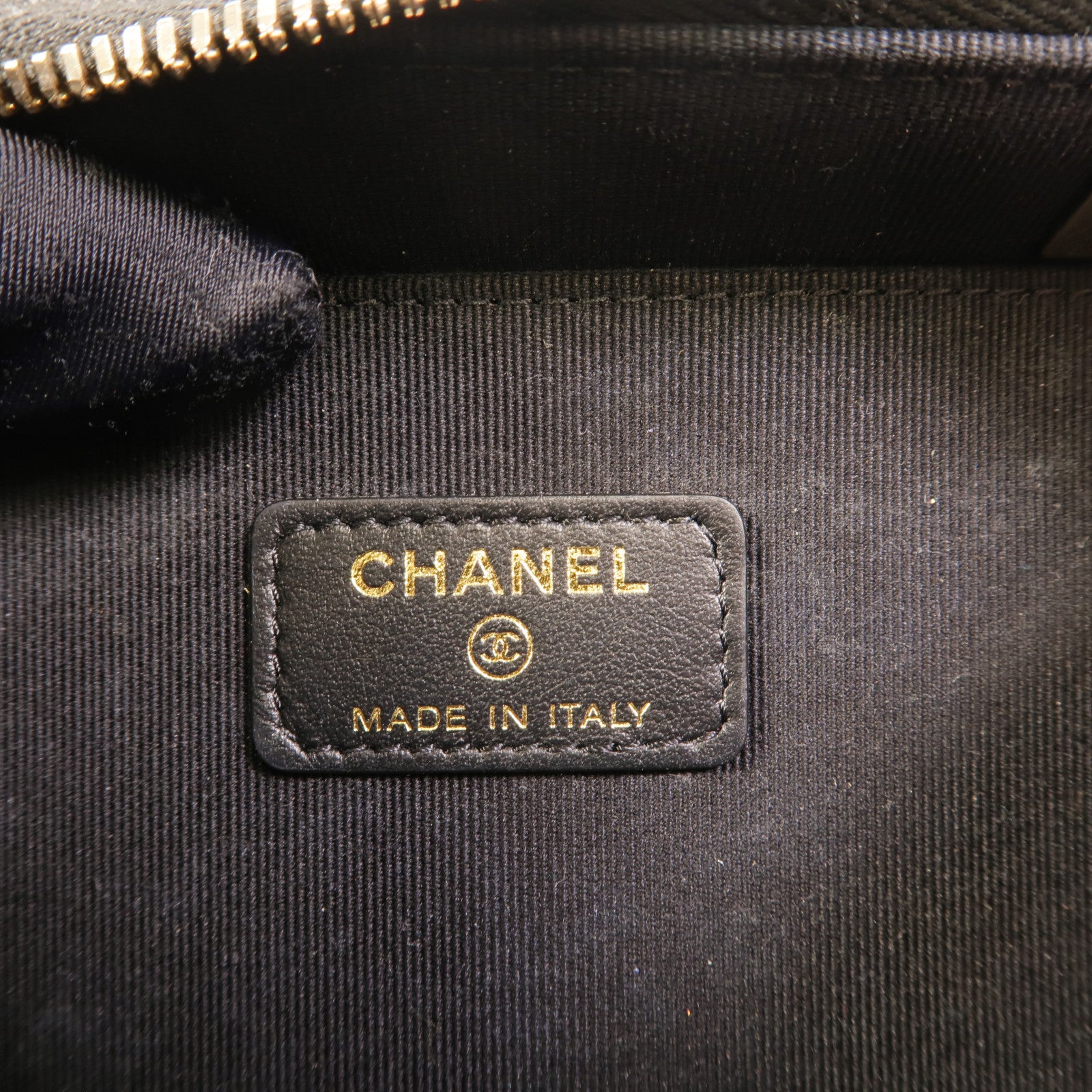 CHANEL 牛皮皮革Vanity Case手挽肩背兩用袋