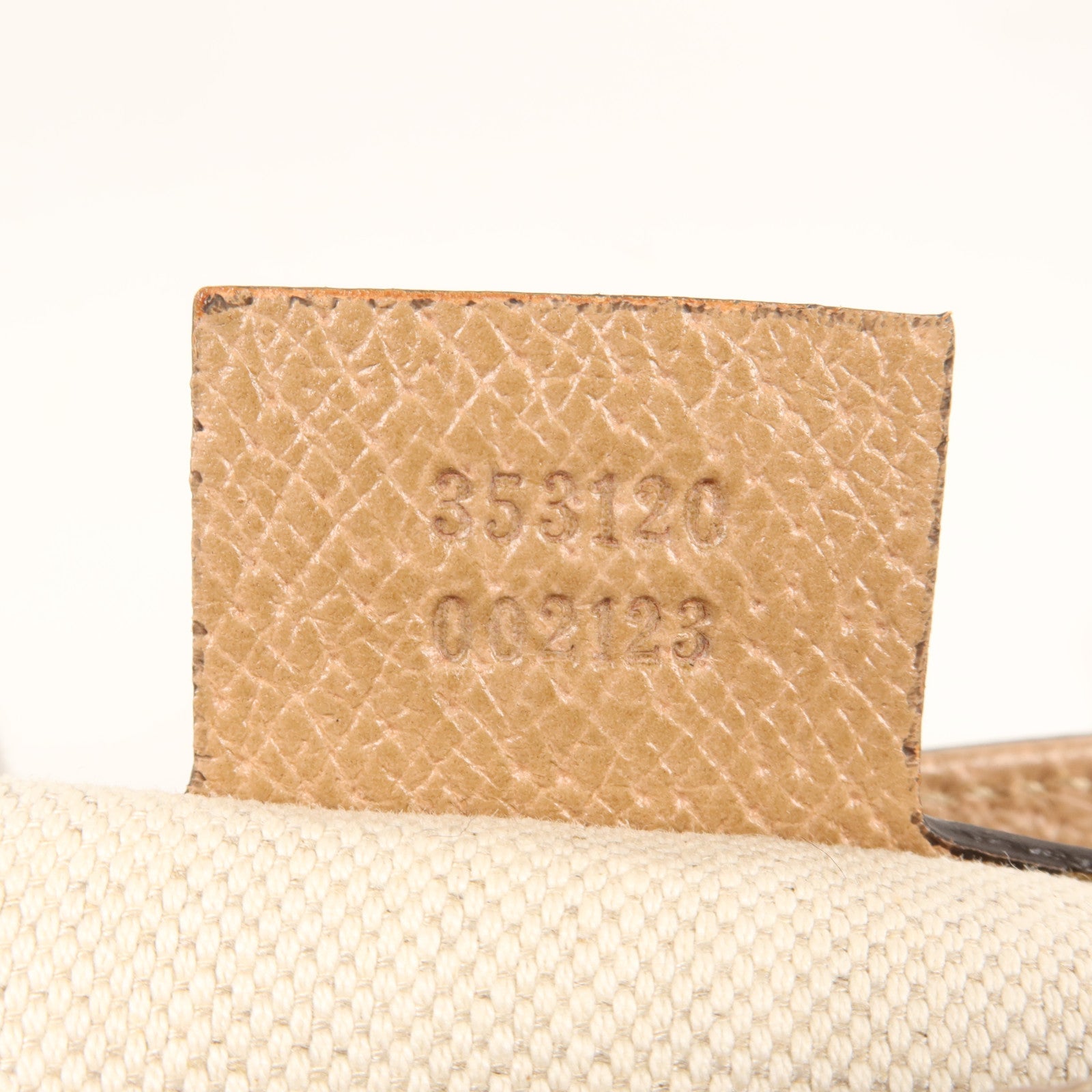 GUCCI 帆布2 Way Shoulder金扣手挽肩背兩用袋