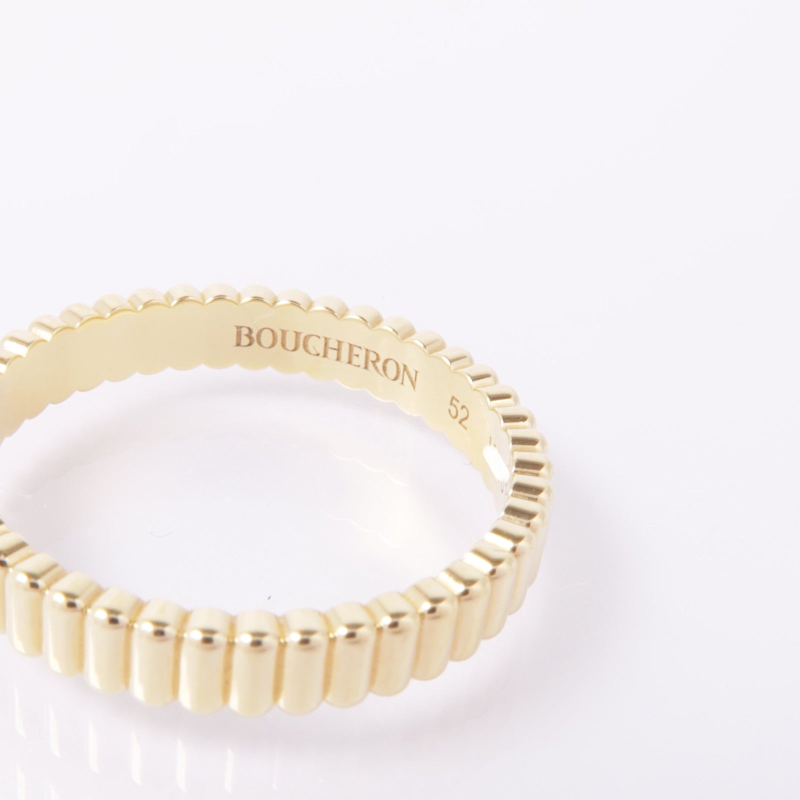 Boucheron 18K黃金Ring戒指Boucheron#52/US#6