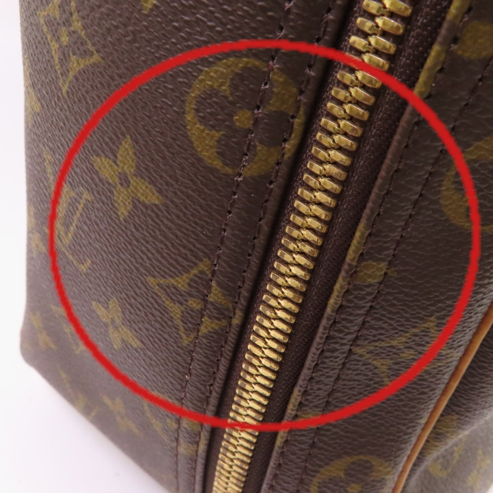 LOUIS VUITTON Monogram Sirius 45 Boston Bag金扣行李袋啡色