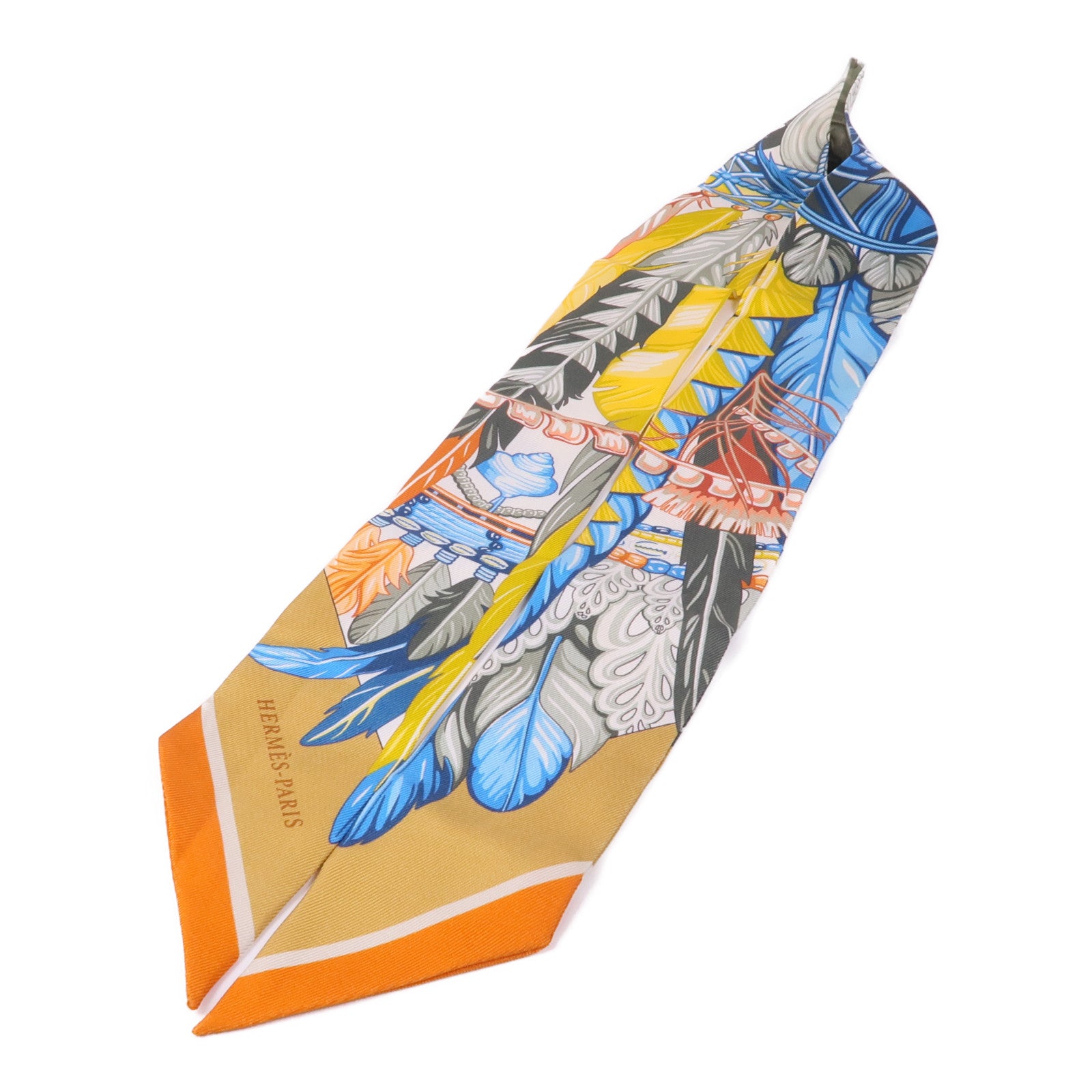 HERMES 絲質Twilly絲巾