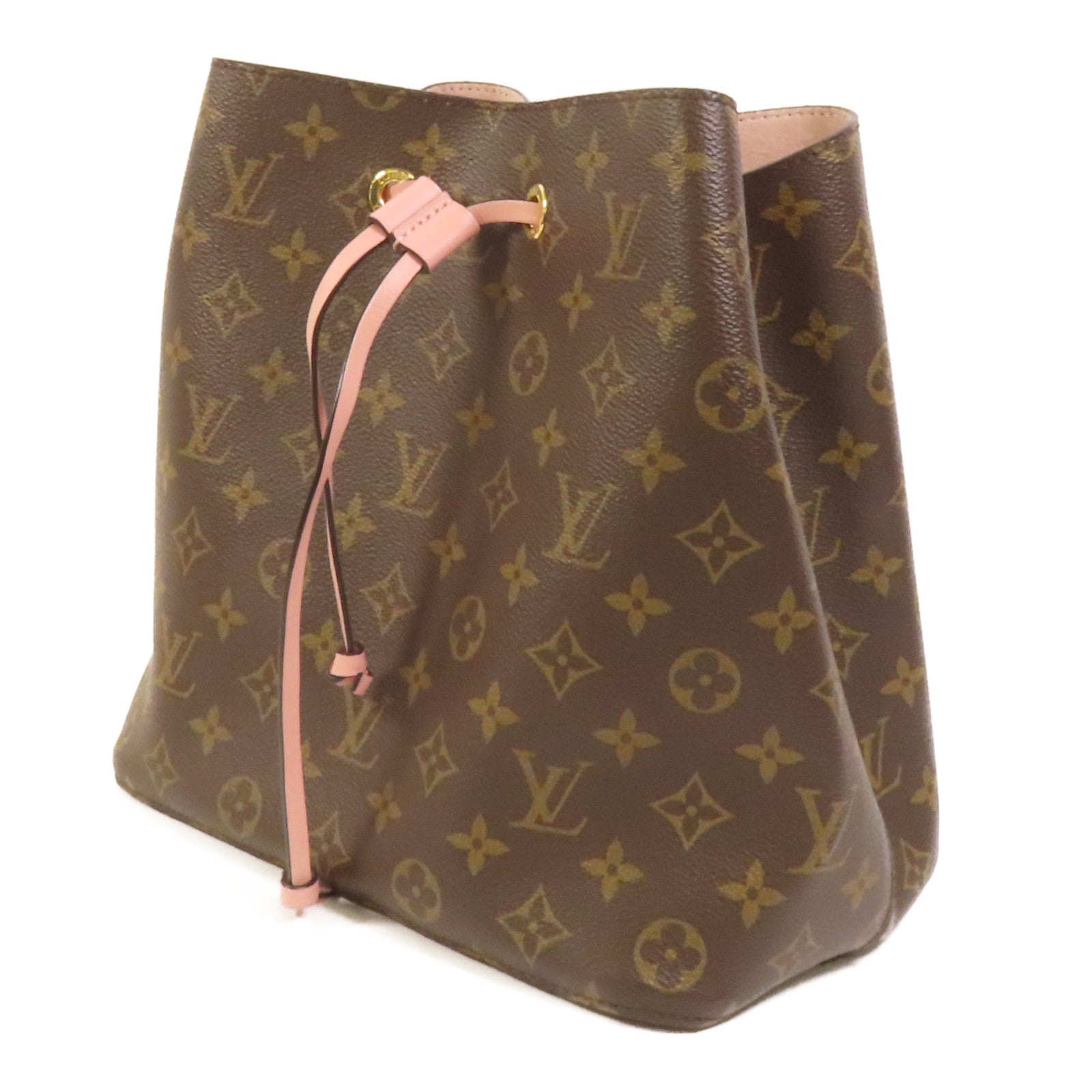 LOUIS VUITTON Monogram Empreinte NeoNoe MM金扣肩背袋