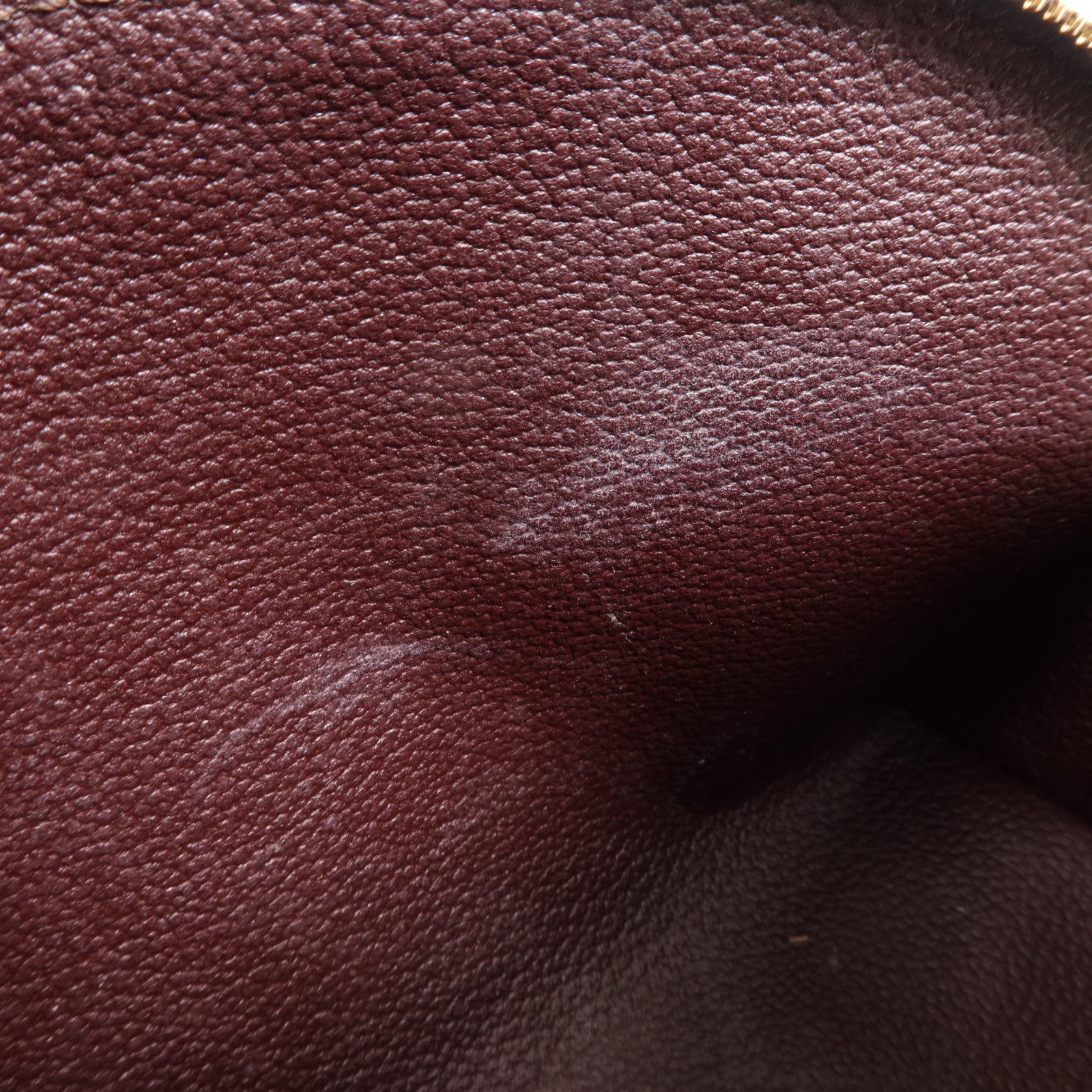 LOUIS VUITTON Monogram Vernis Cosmetic Pouch金扣手拿包