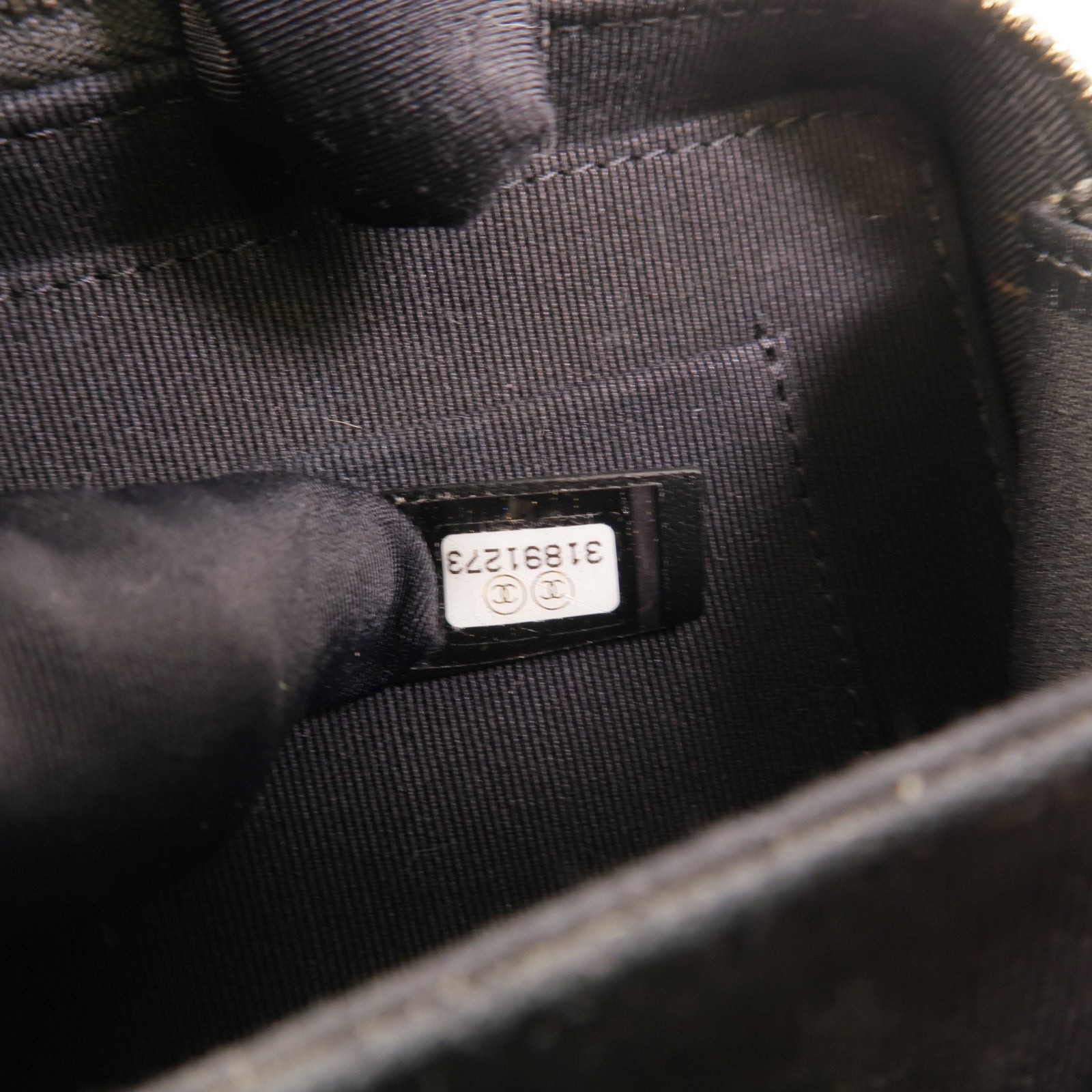 CHANEL 牛皮皮革Vanity Case手挽肩背兩用袋