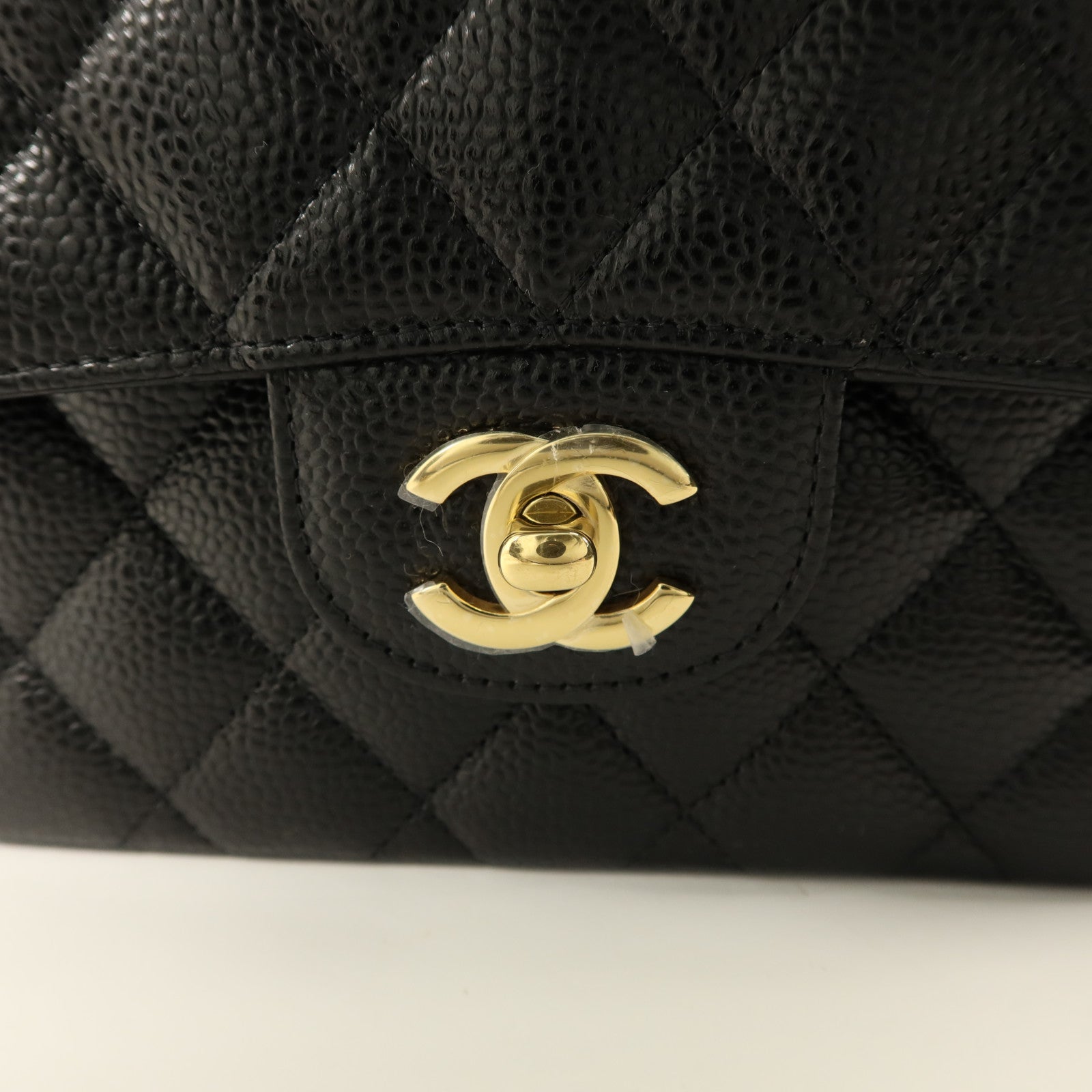 CHANEL 【激減優惠】牛皮皮革Classic 23金扣鏈帶肩背袋