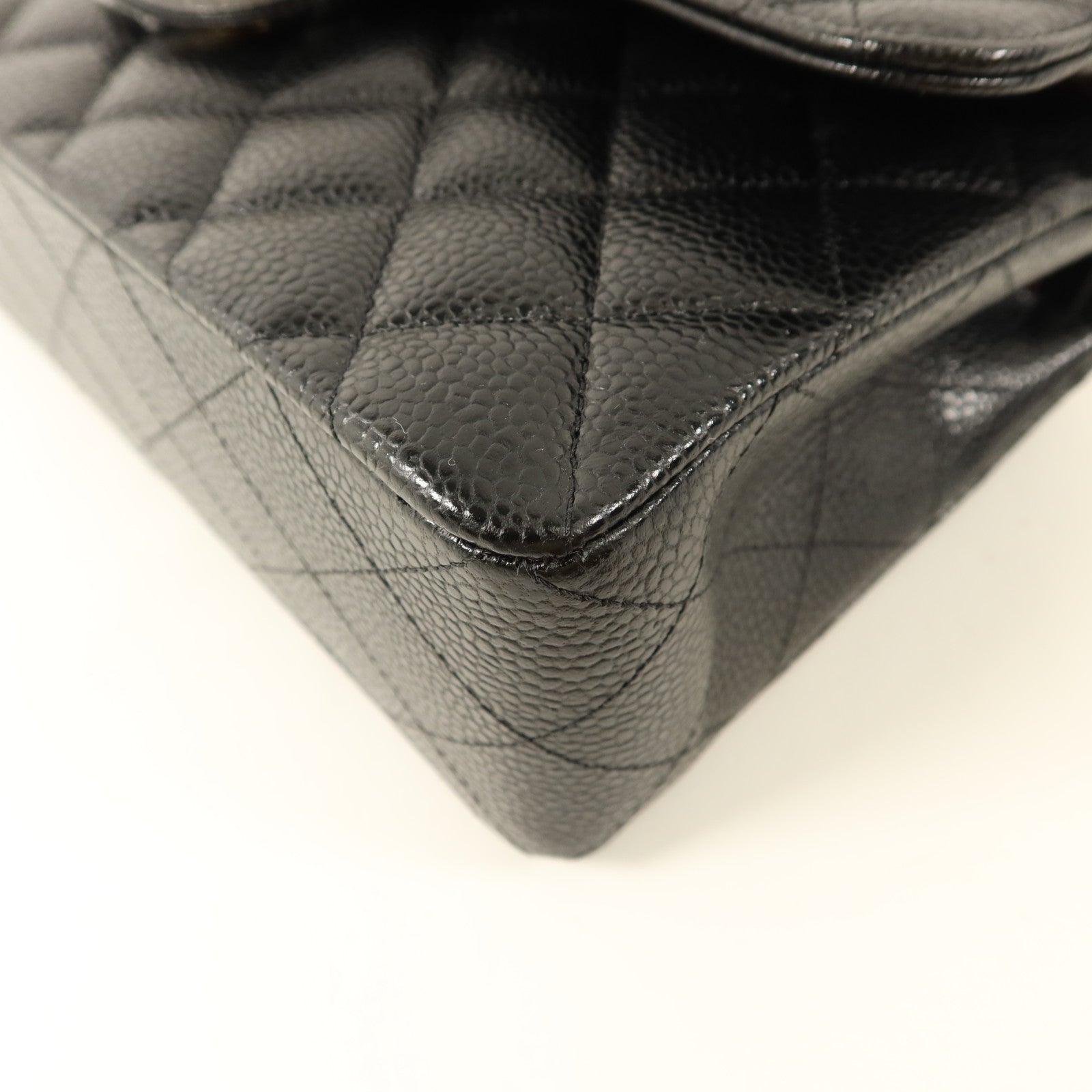 CHANEL 【激減優惠】牛皮皮革Classic 23金扣鏈帶肩背袋