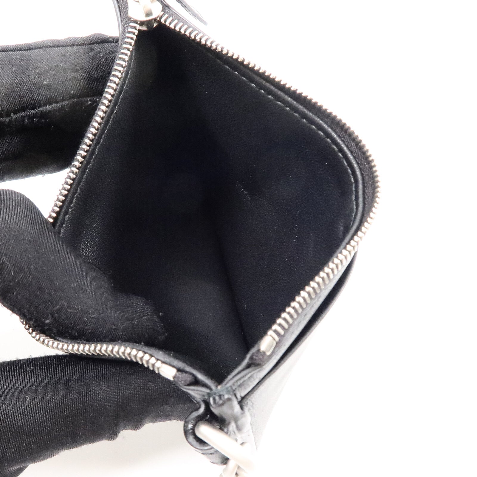 BOTTEGA VENETA 羊皮皮革Pouch Wallet手拿包