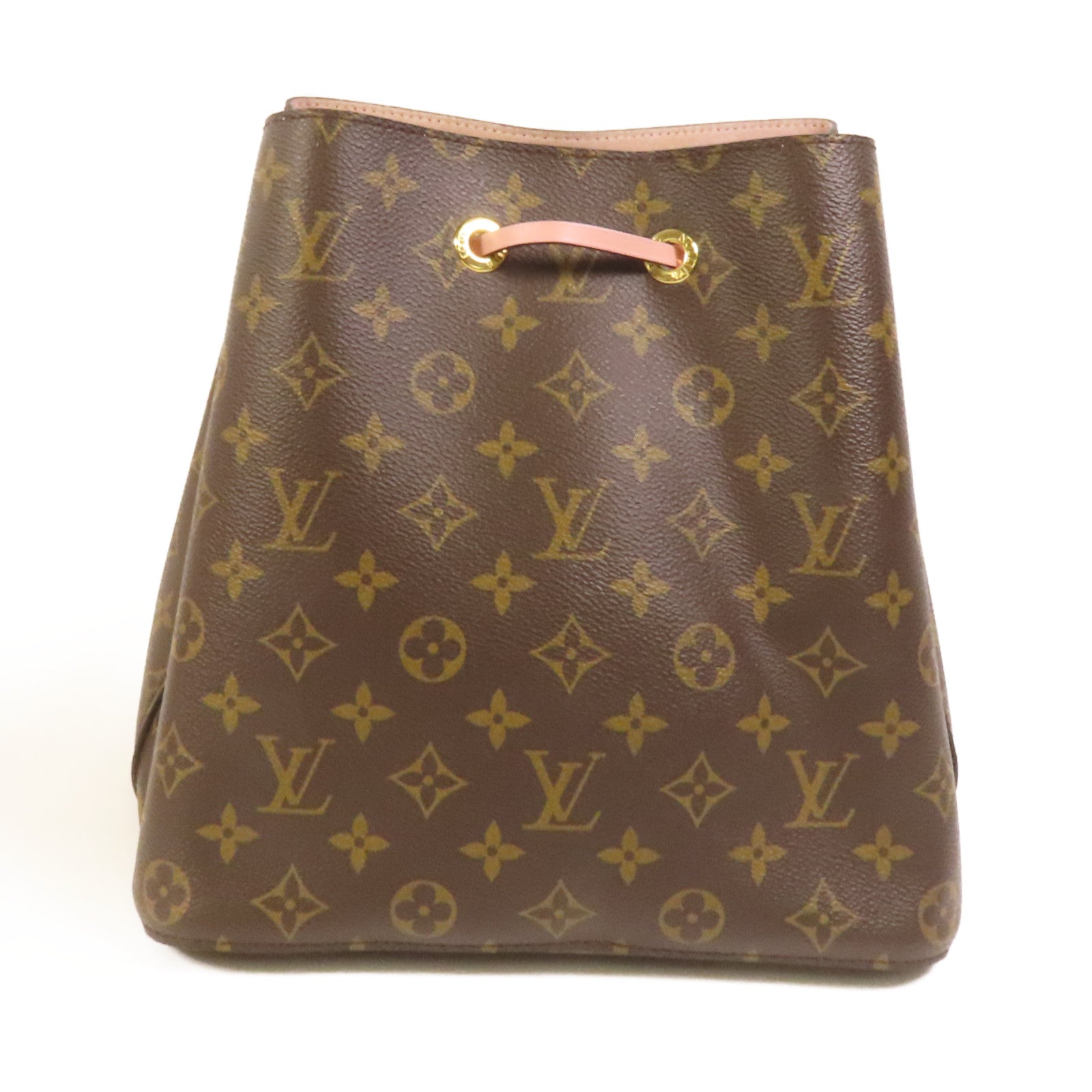 LOUIS VUITTON Monogram Empreinte NeoNoe MM金扣肩背袋